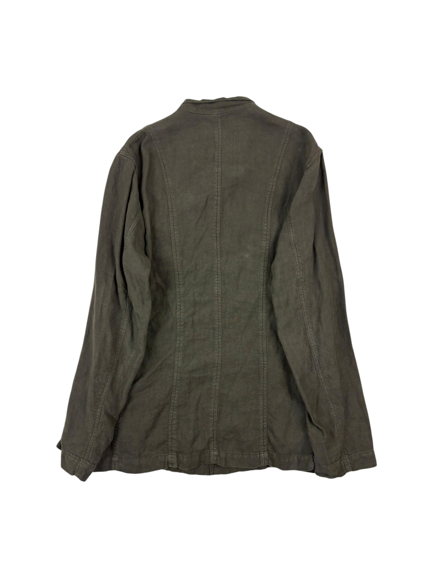 Etro Linen Safari Field Shirt Jacket