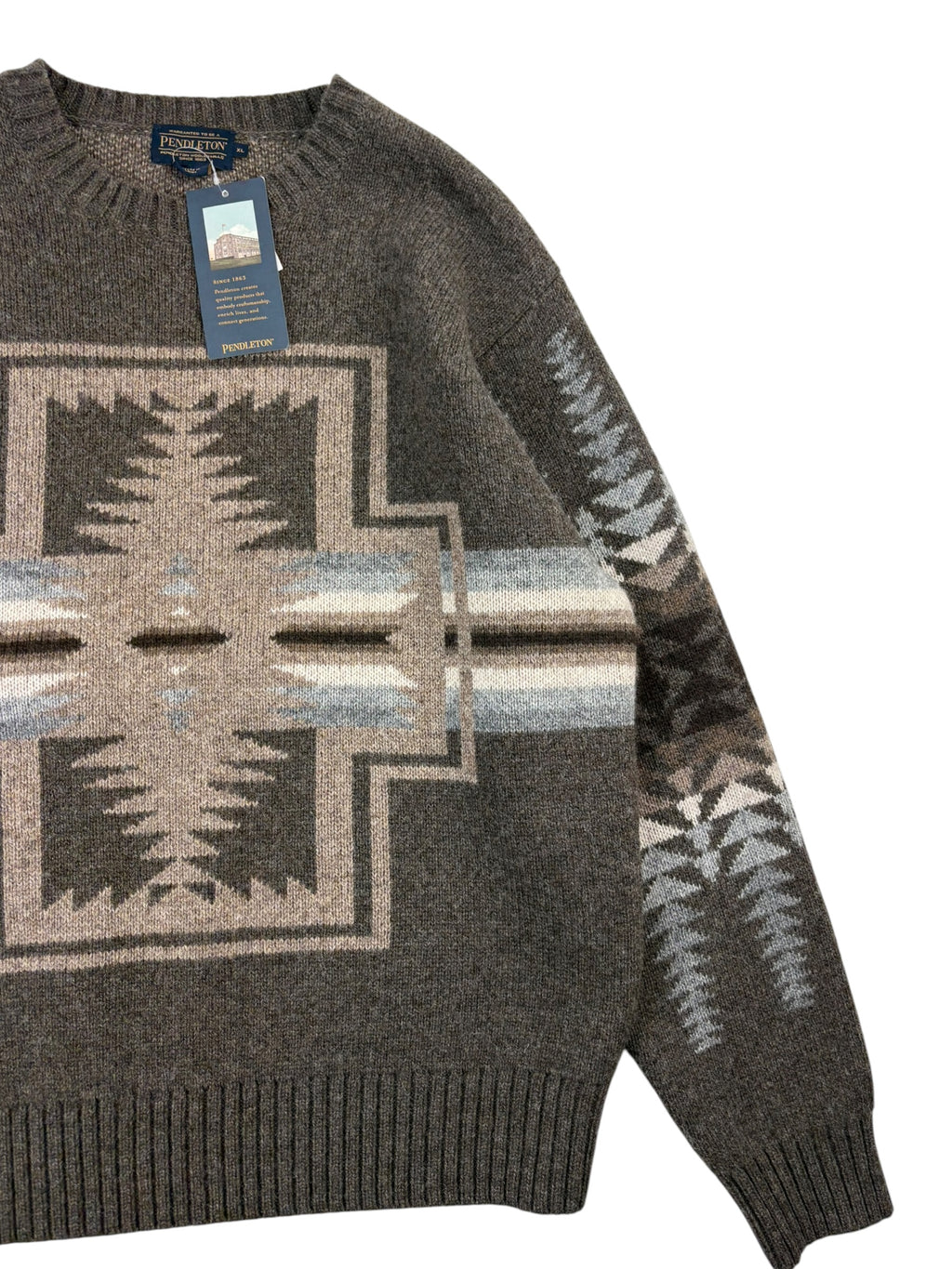 Pendleton Shetland Harding Crew Neck Sweater