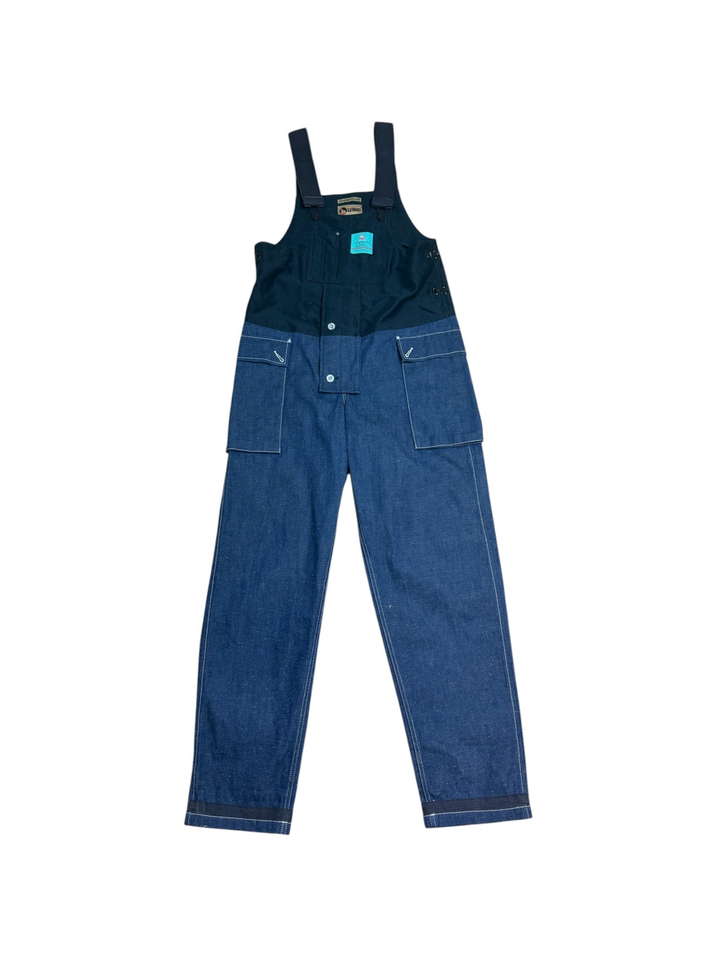 Nigel Cabourn Lybro Railway Denim Dungarees