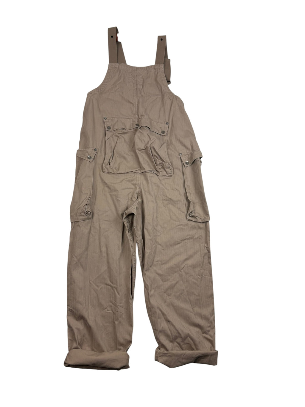 Military Herringbone HBT Cargo Dungarees