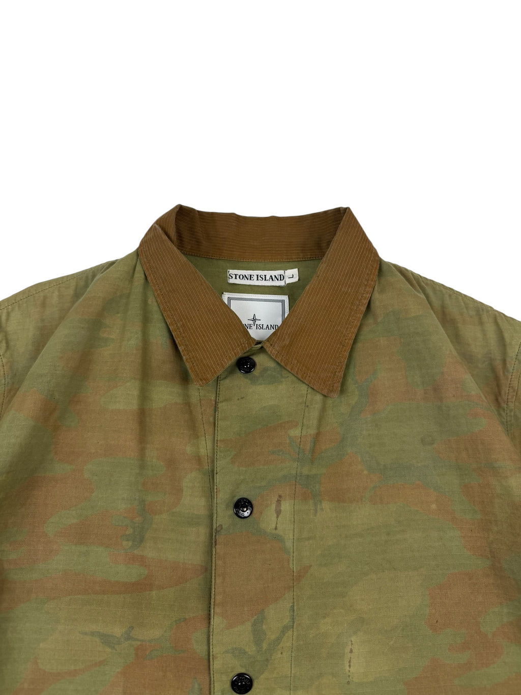 Stone Island SS89 Ice Camo Field Jacket