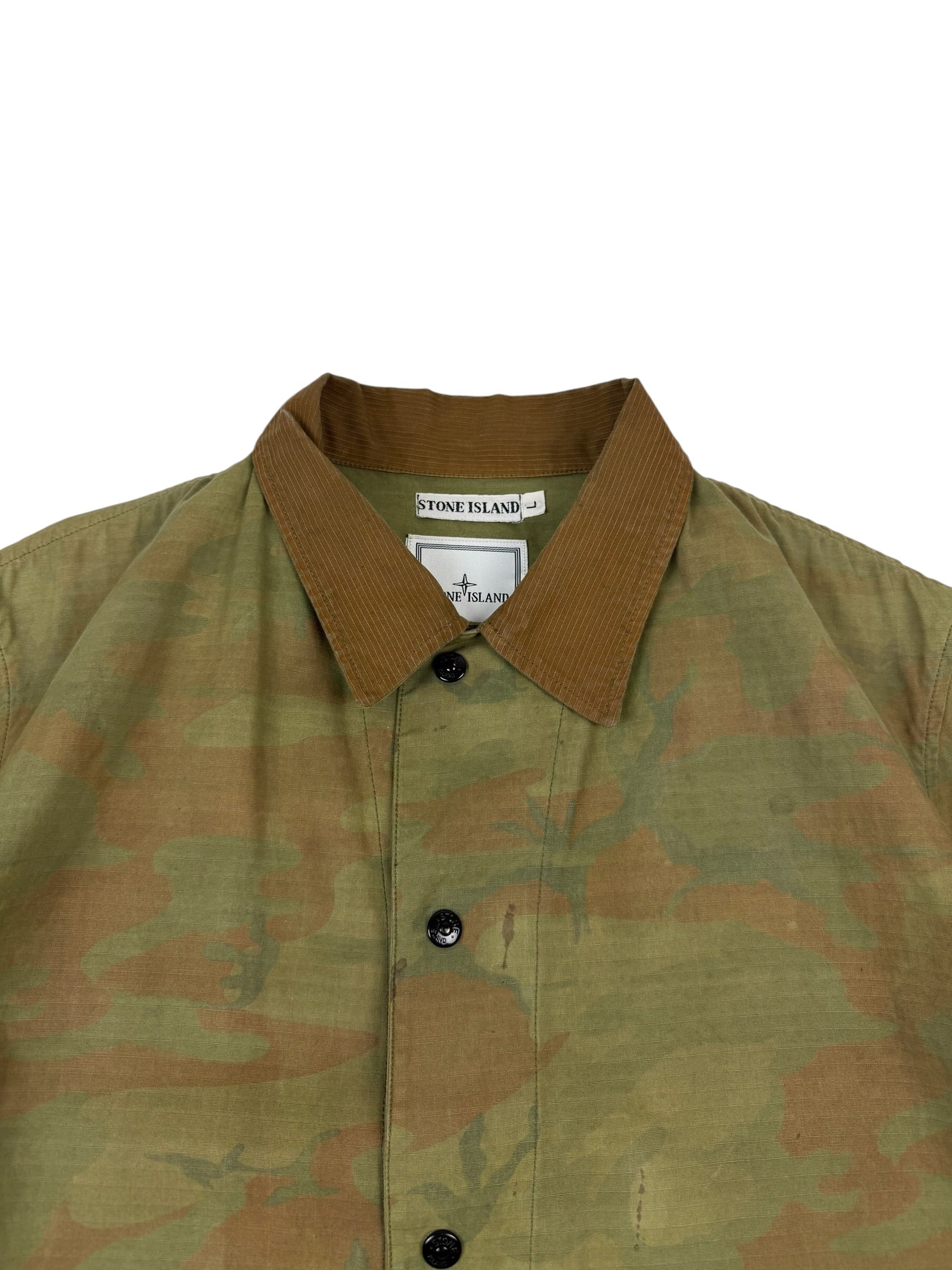 Stone Island SS89 Ice Camo Field Jacket