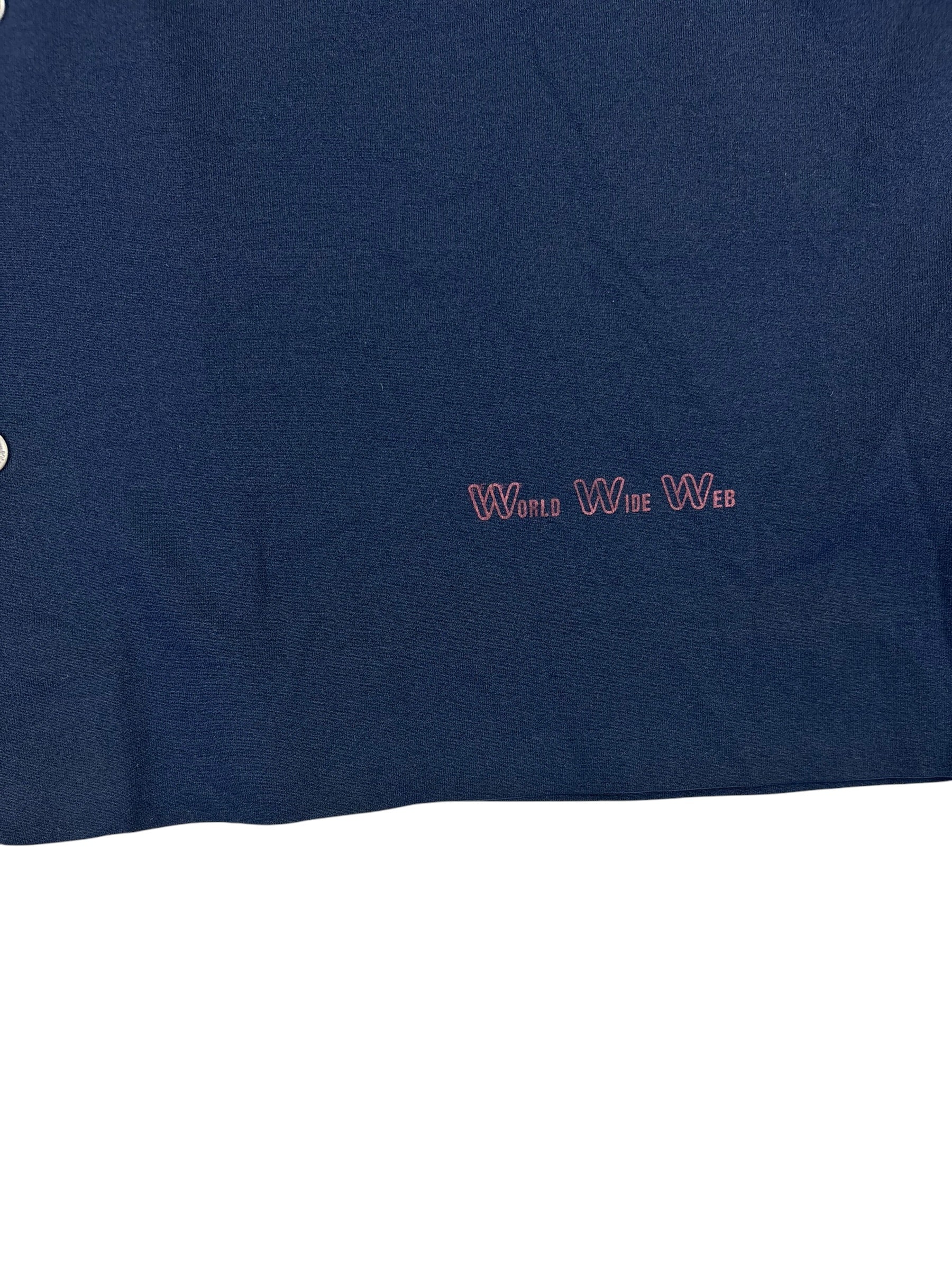 World Wide Web Button Overshirt