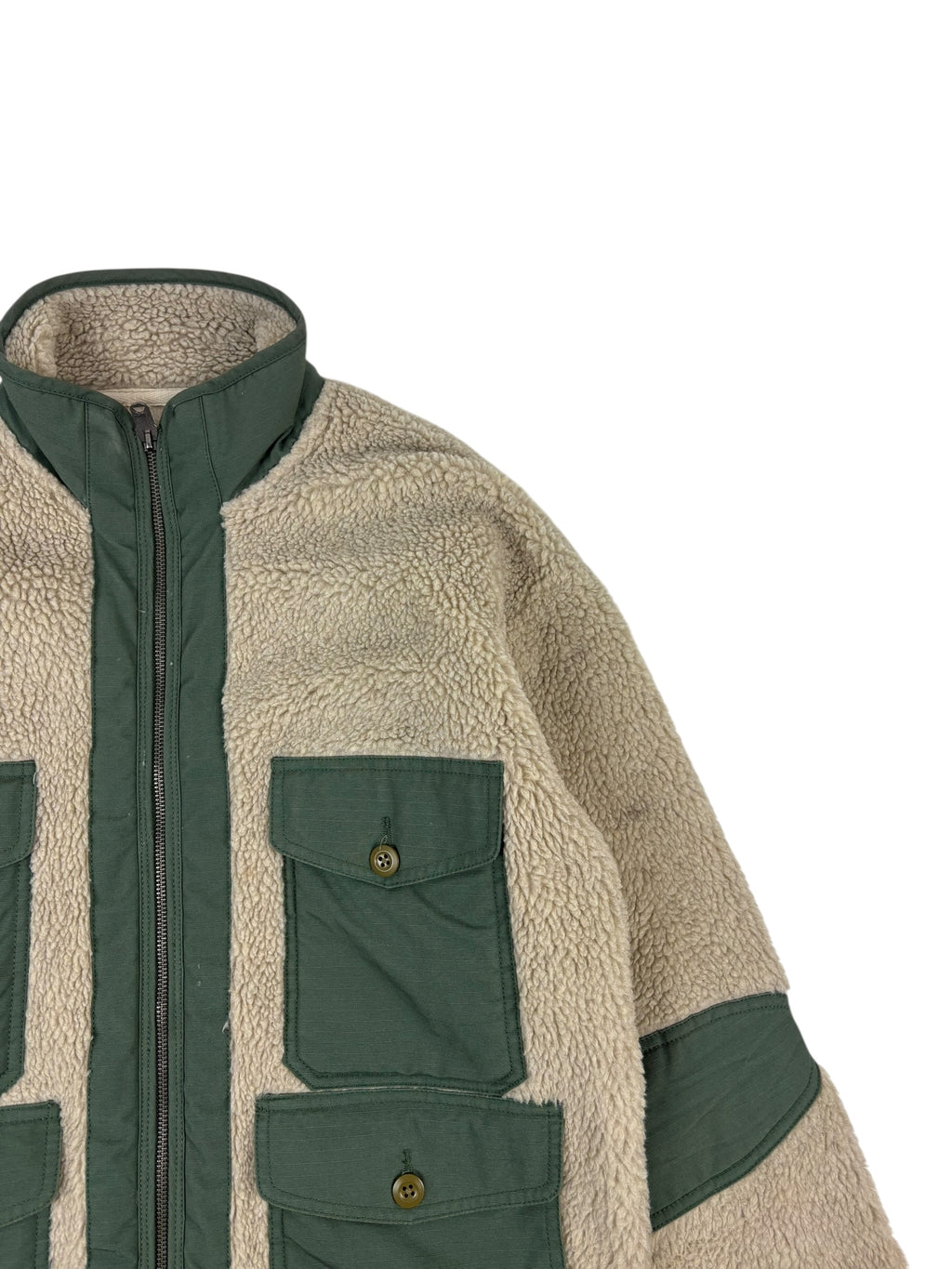 Nigel Cabourn Lybro Sherpa Utility Jacket
