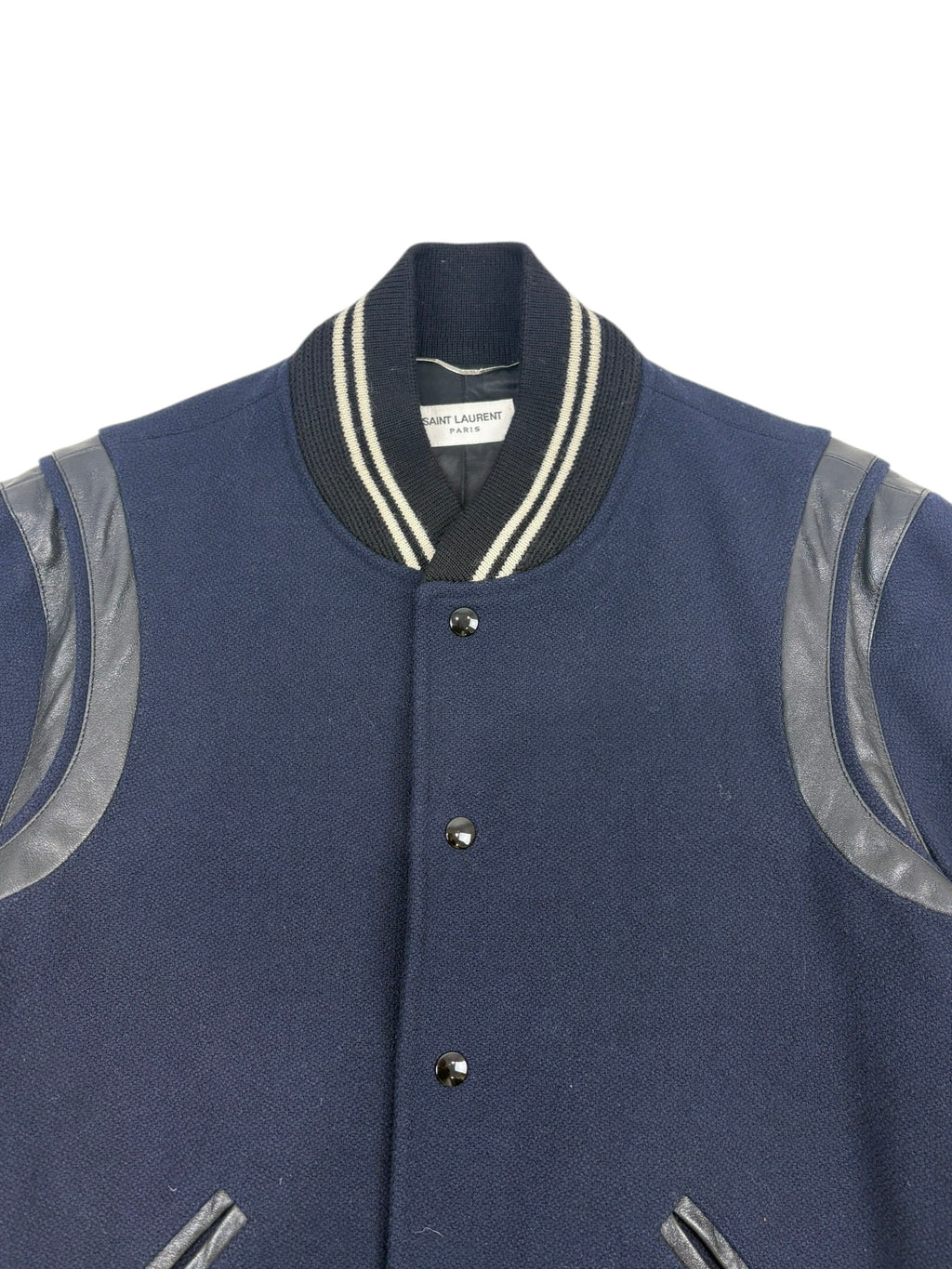 Saint Laurent Teddy Varsity Jacket