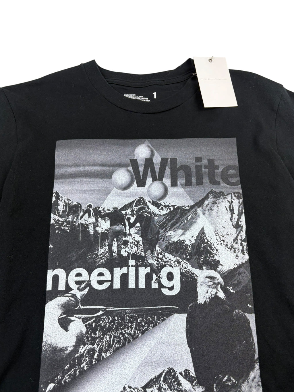 White Mountaineering Mountain Collage T-Shirt