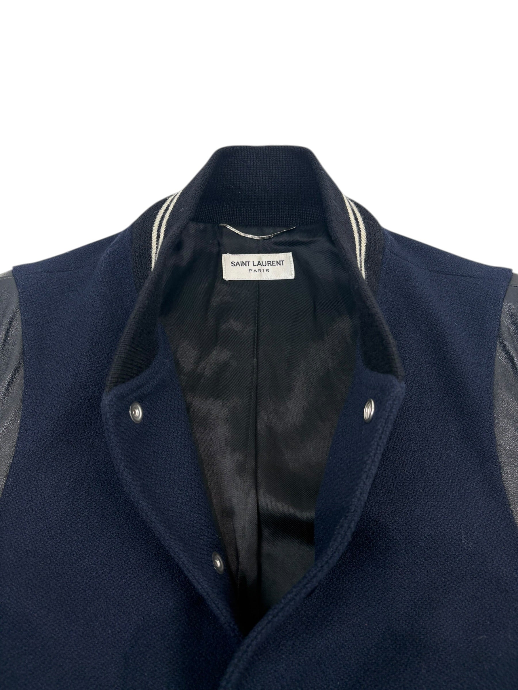 Saint Laurent Teddy Varsity Jacket