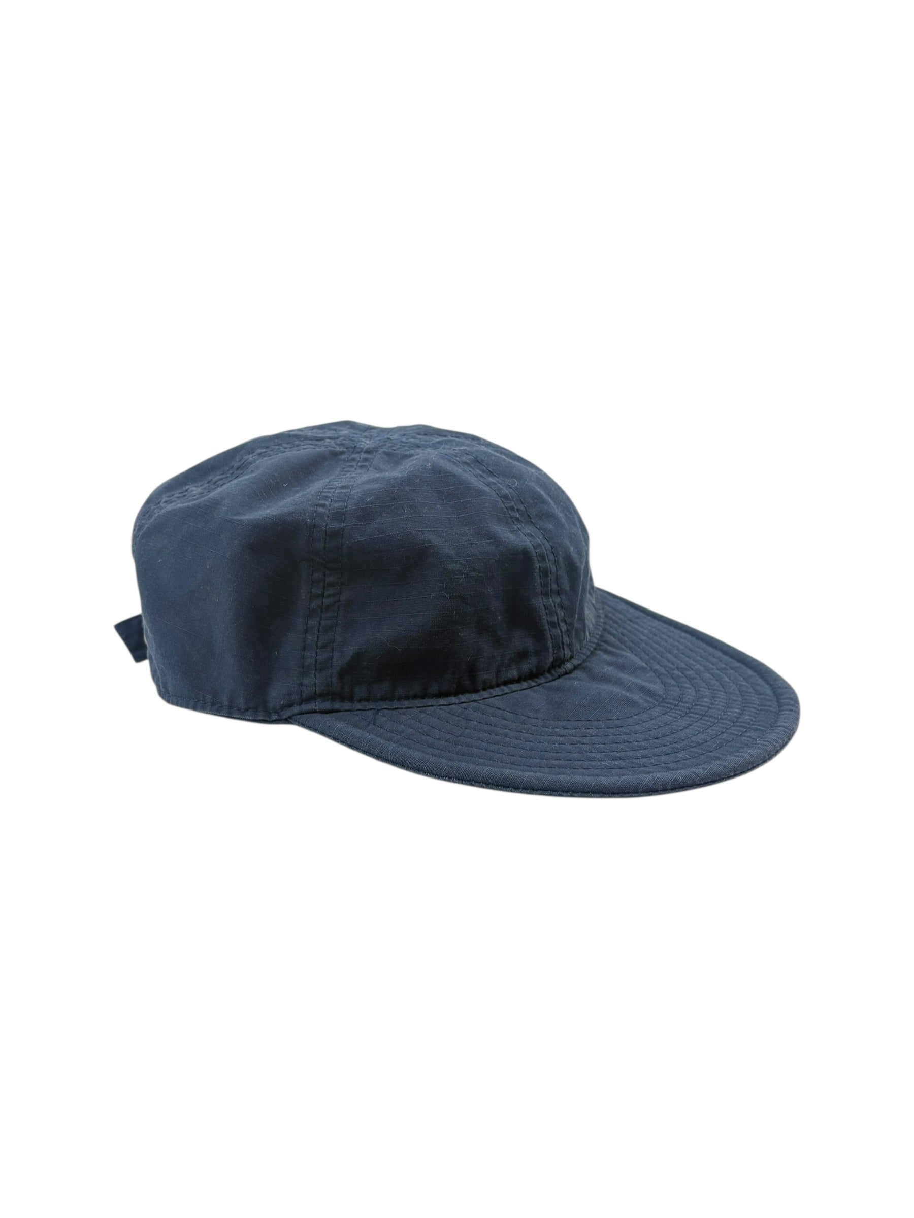 Nigel Cabourn Lybro Black Navy Mechanics Cap