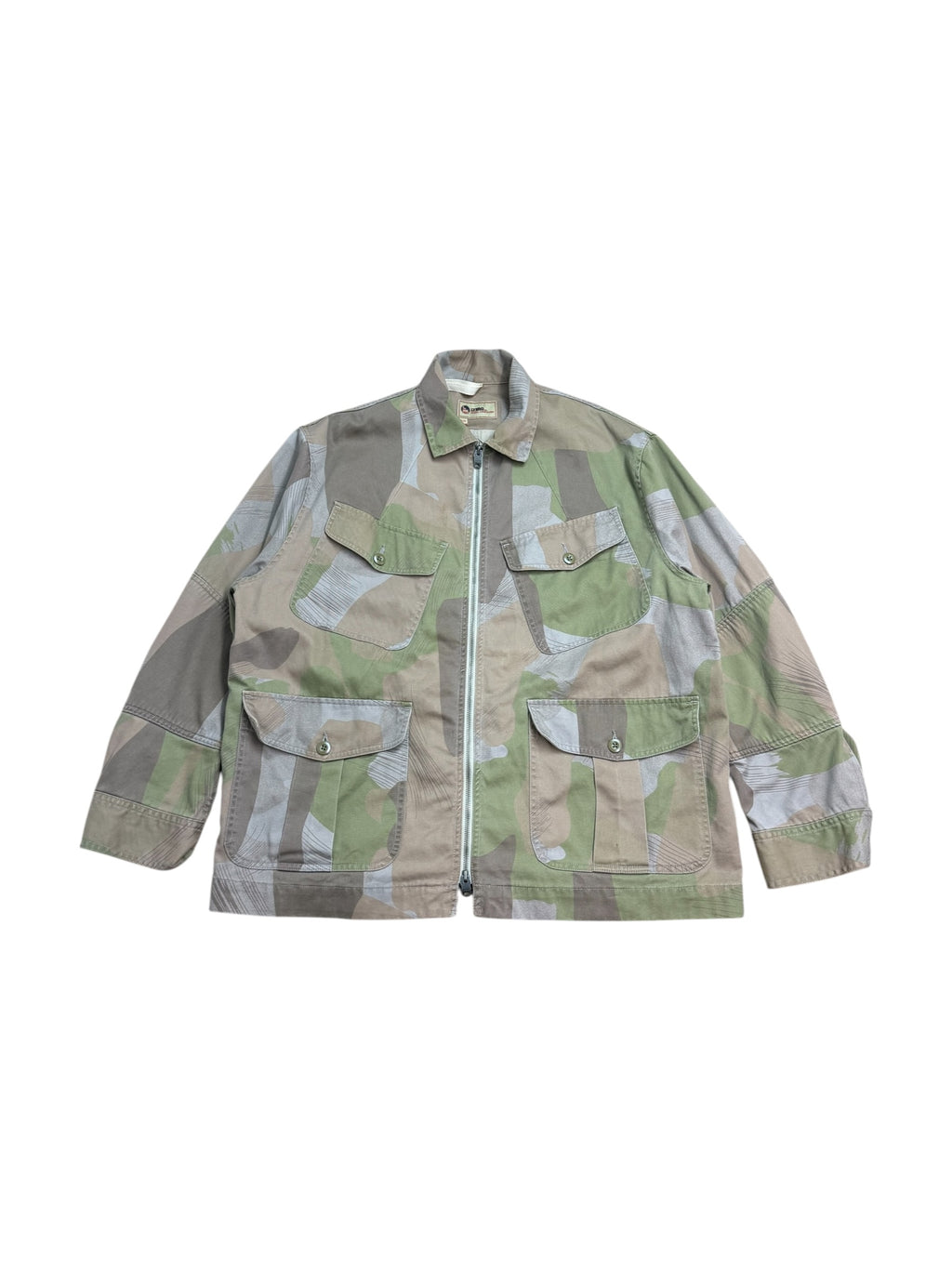 Nigel Cabourn Lybro Brushstroke Camo Field Jacket