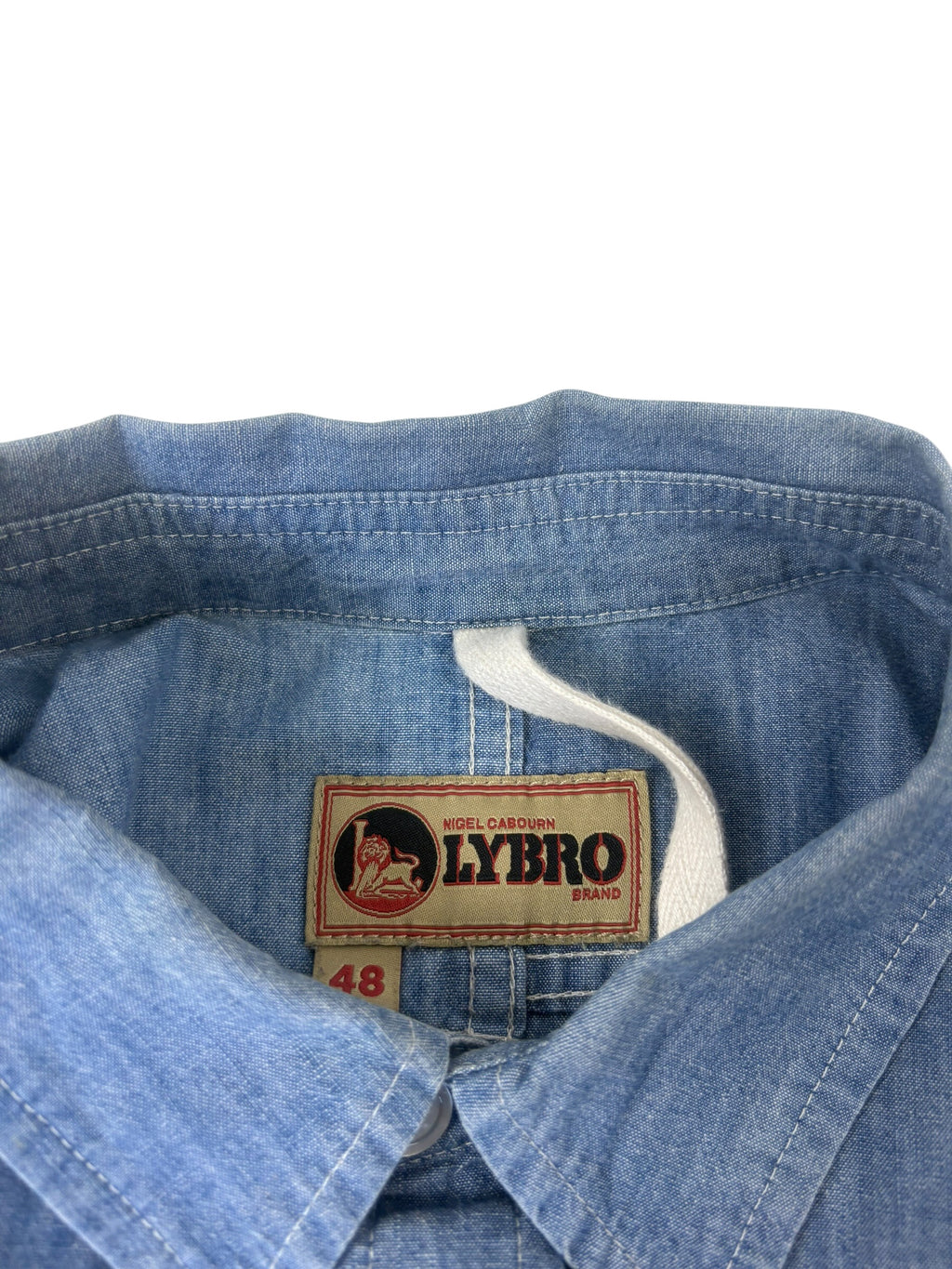 Nigel Cabourn Lybro Chambray Work Shirt