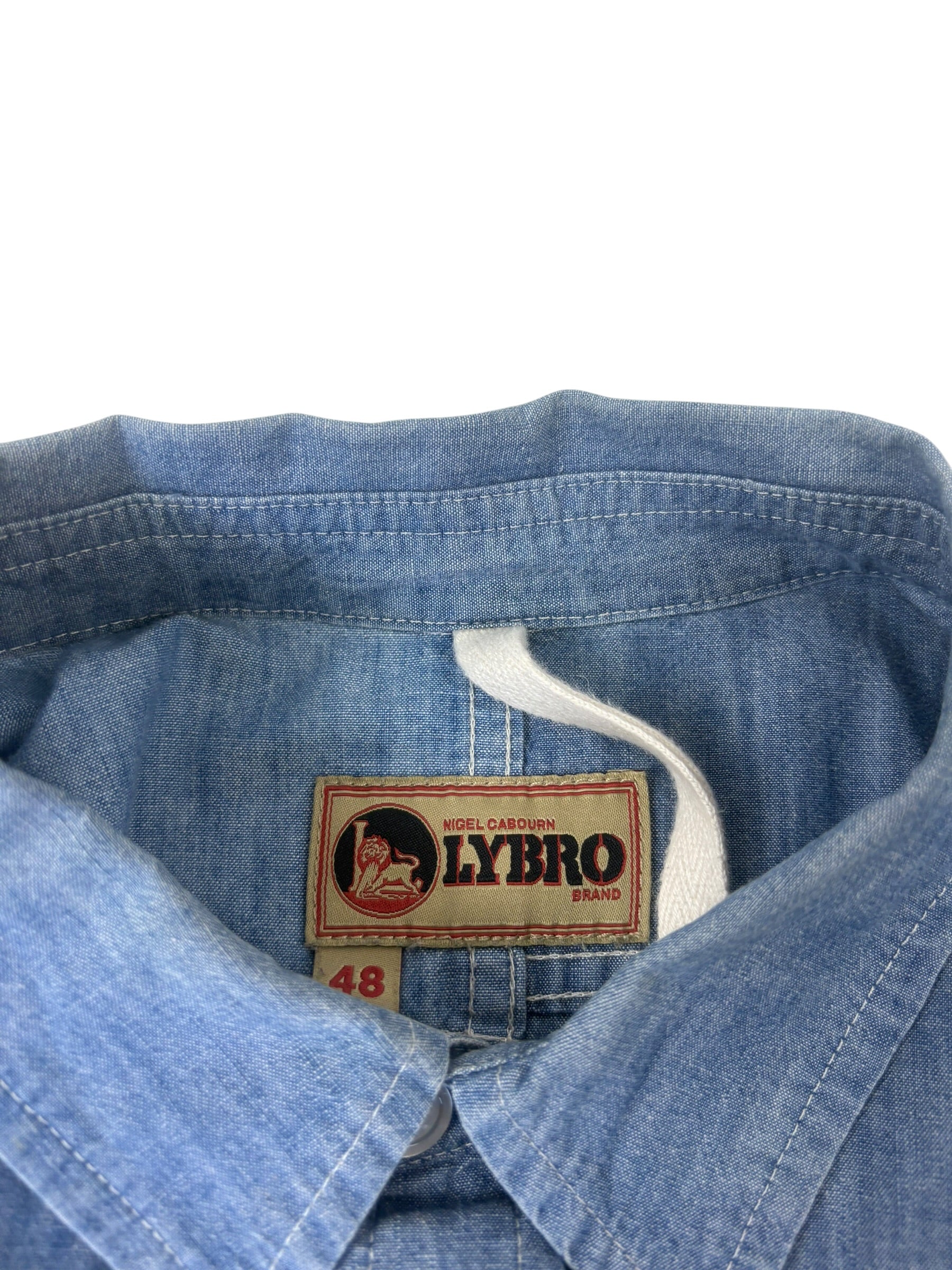 Nigel Cabourn Lybro Chambray Work Shirt