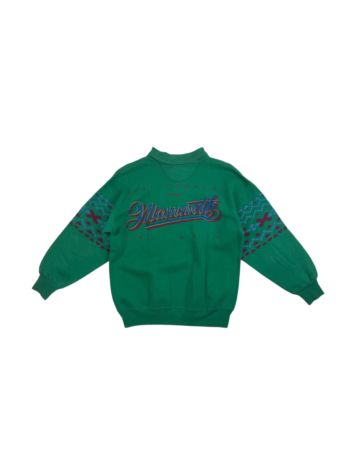 Best Company 80s Button Up Sweatshirt