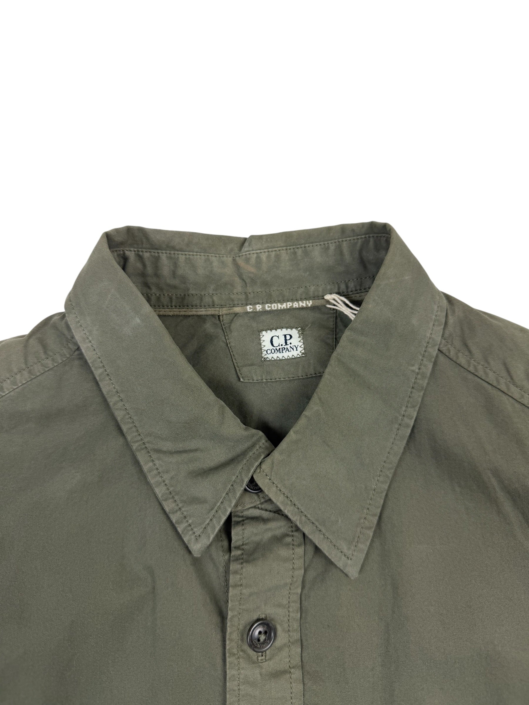 C.P. Company Gabardine Utility Lens Overshirt