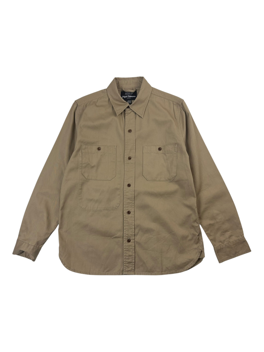 Nigel Cabourn Lybro Beige Joe’s Shirt