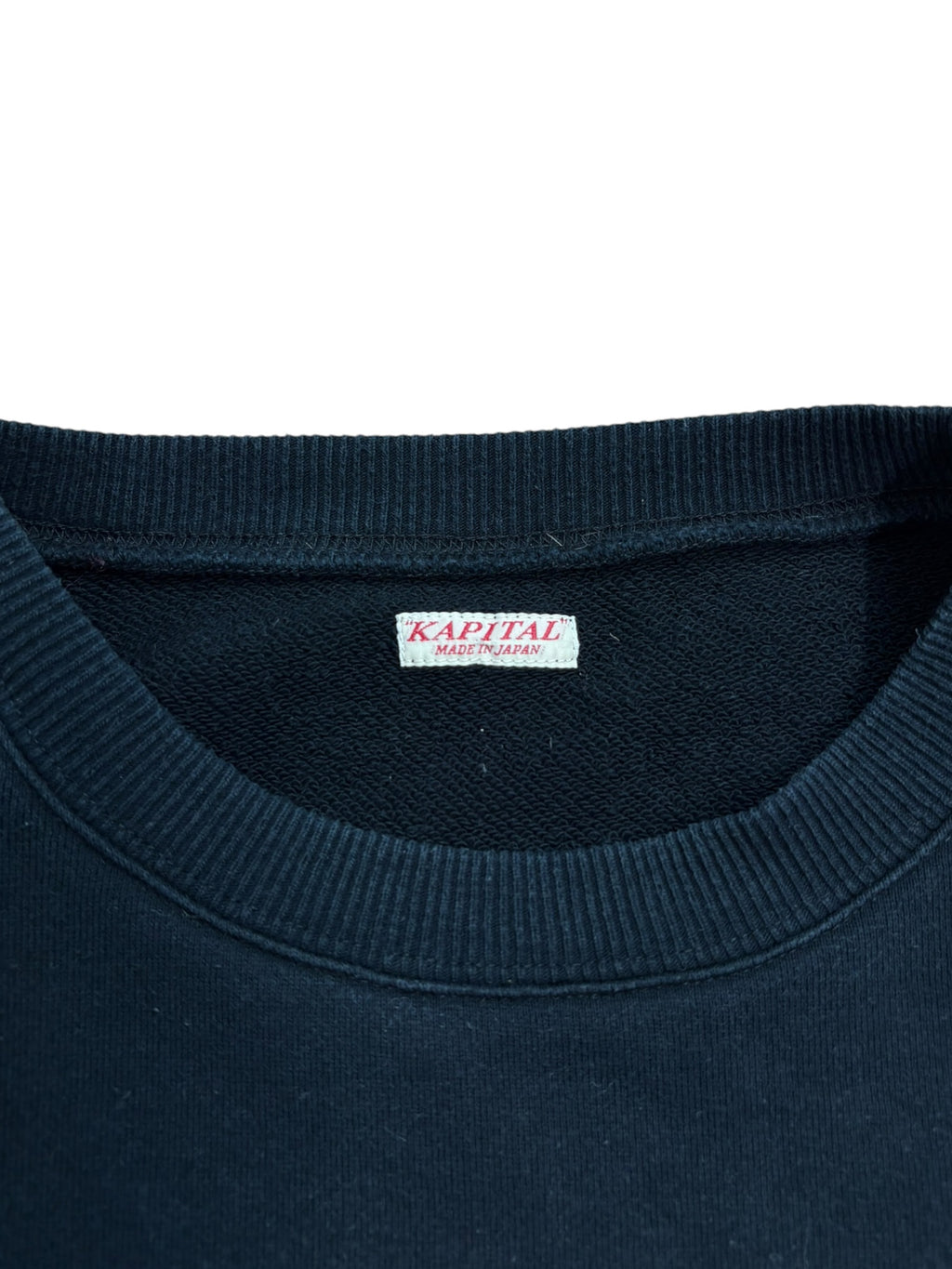 Kapital Smiley Sleeve Sweatshirt