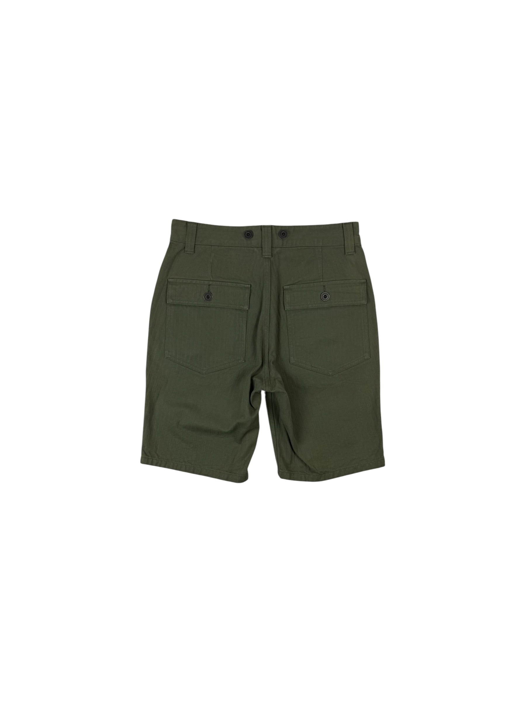 Nigel Cabourn Mainline Herringbone Utility Shorts