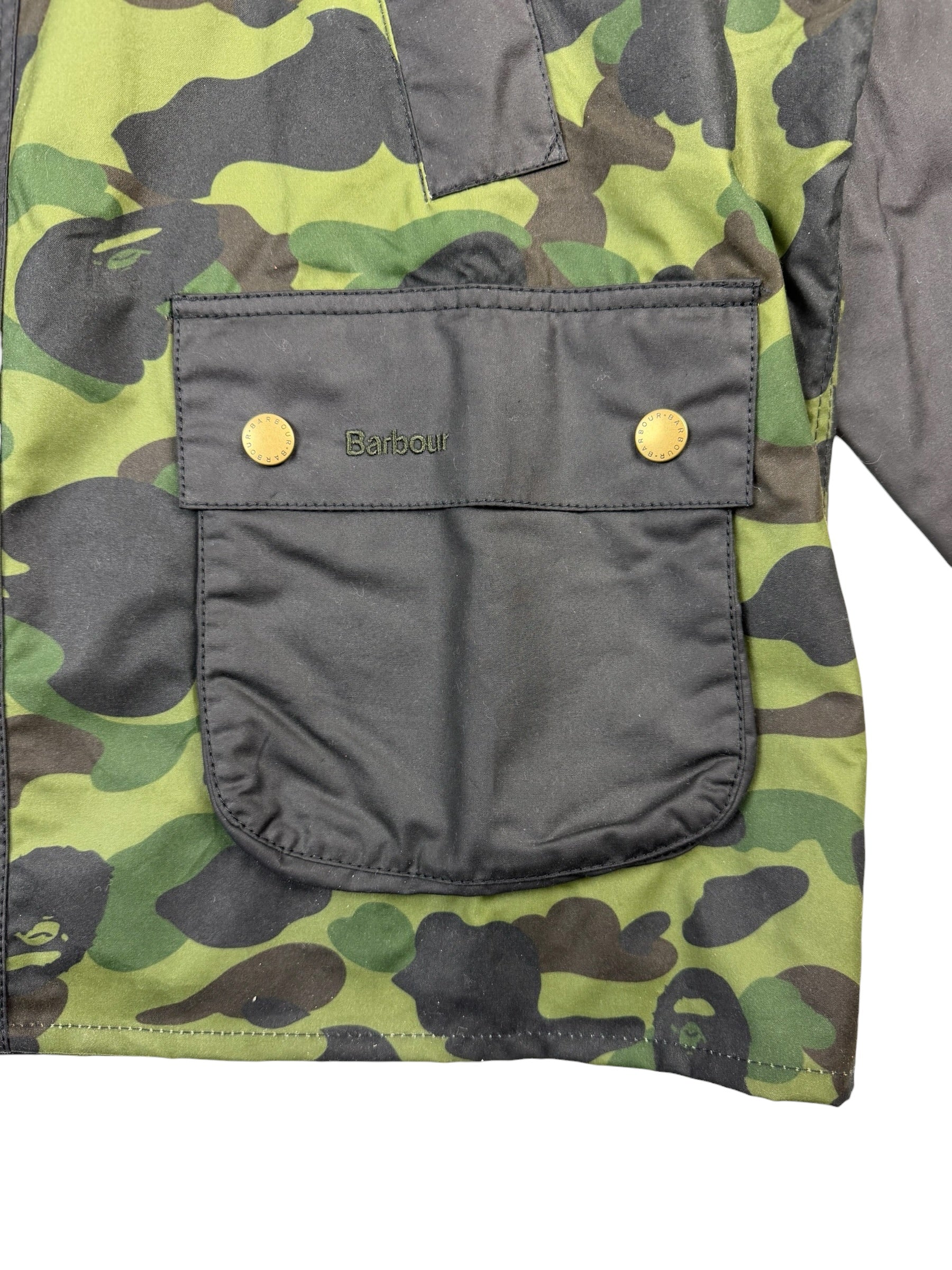 Barbour x A Bathing Ape Bedale Wax Jacket