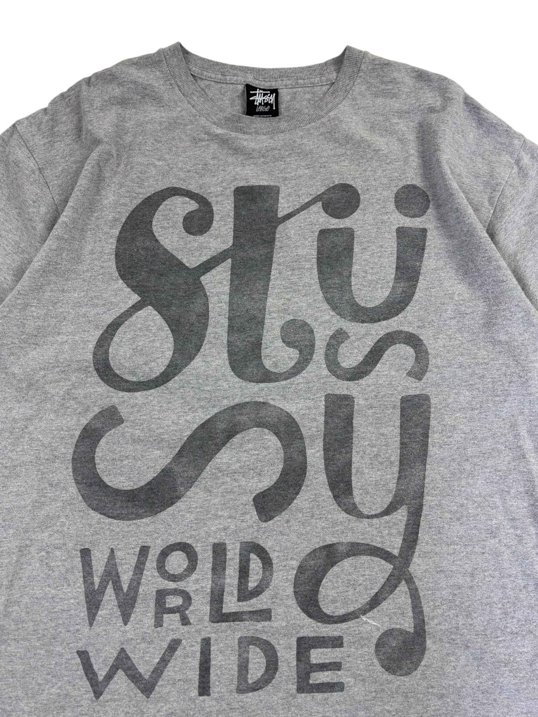 Stussy 90s Worldwide Print T-Shirt
