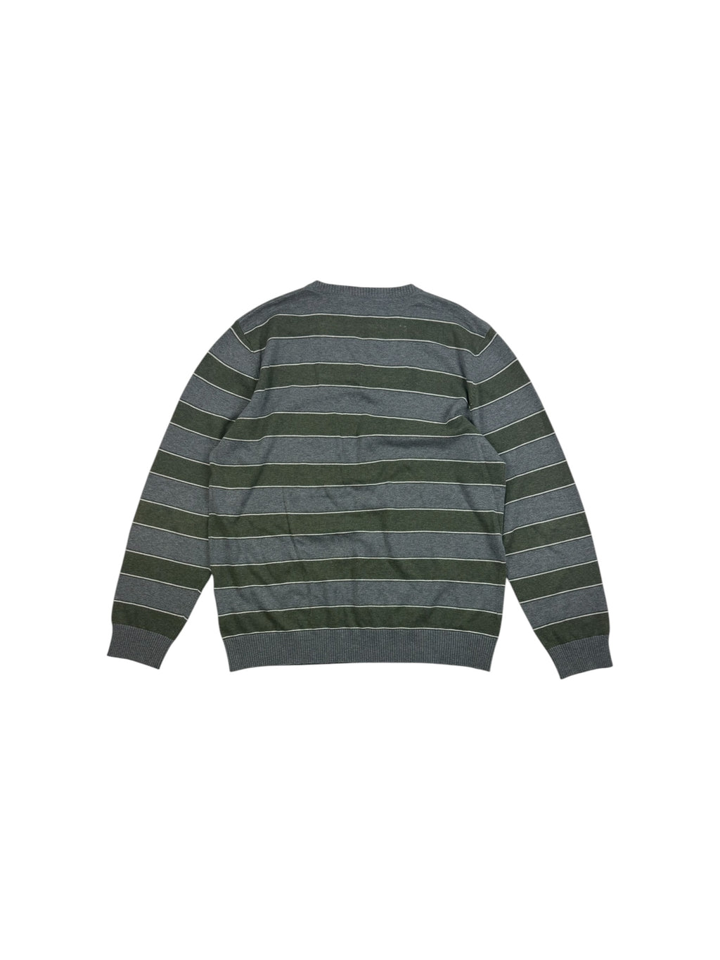 Nigel Cabourn 2000’s Utility Striped V-Neck Sweatshirt