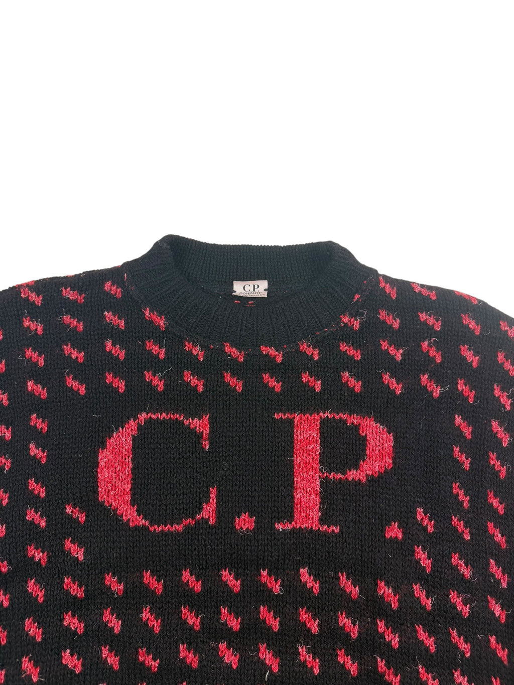 C.P. Company 80s Wool Spell-Out Knit