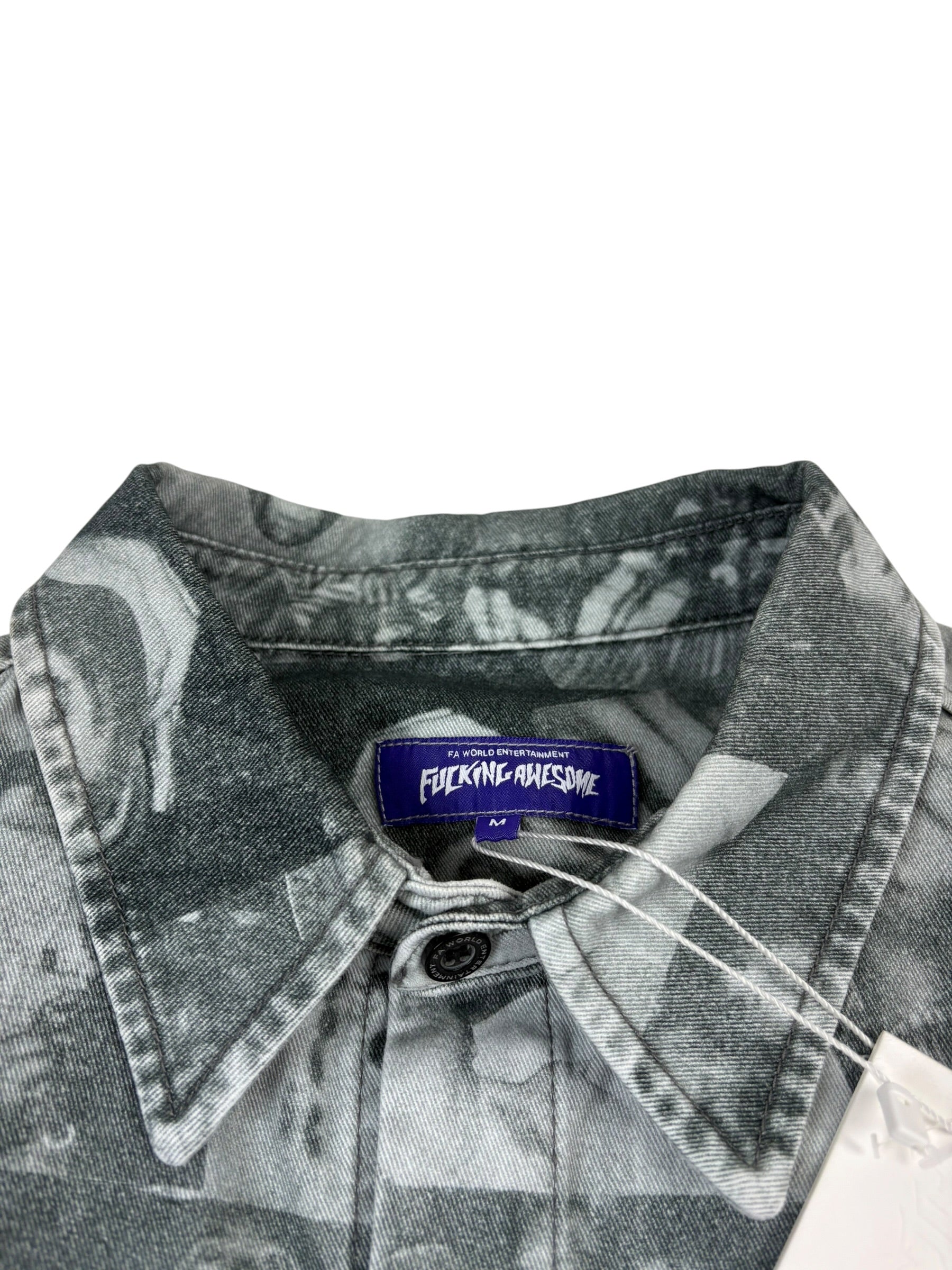 Fucking Awesome Praying Kids Twill Shirt