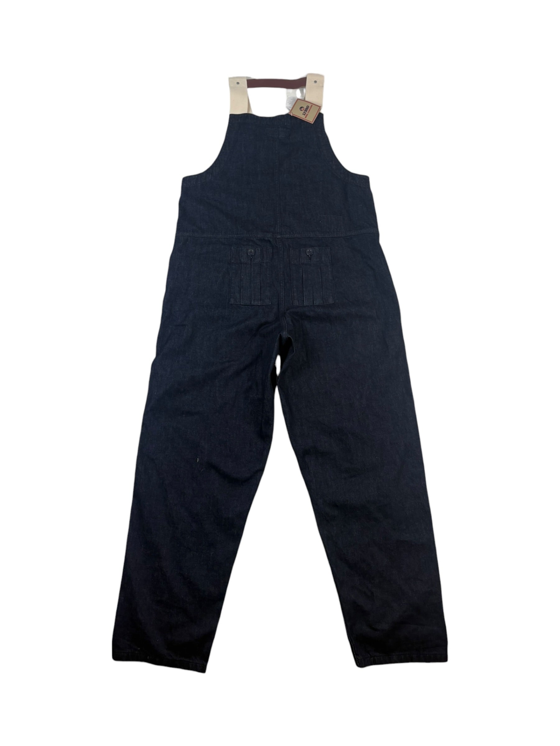 Nigel Cabourn Lybro Railway Indigo Denim Dungarees
