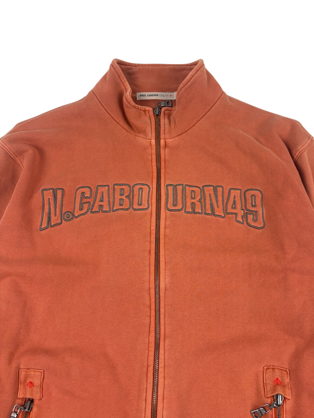 Nigel Cabourn Spell-Out Zip Jacket