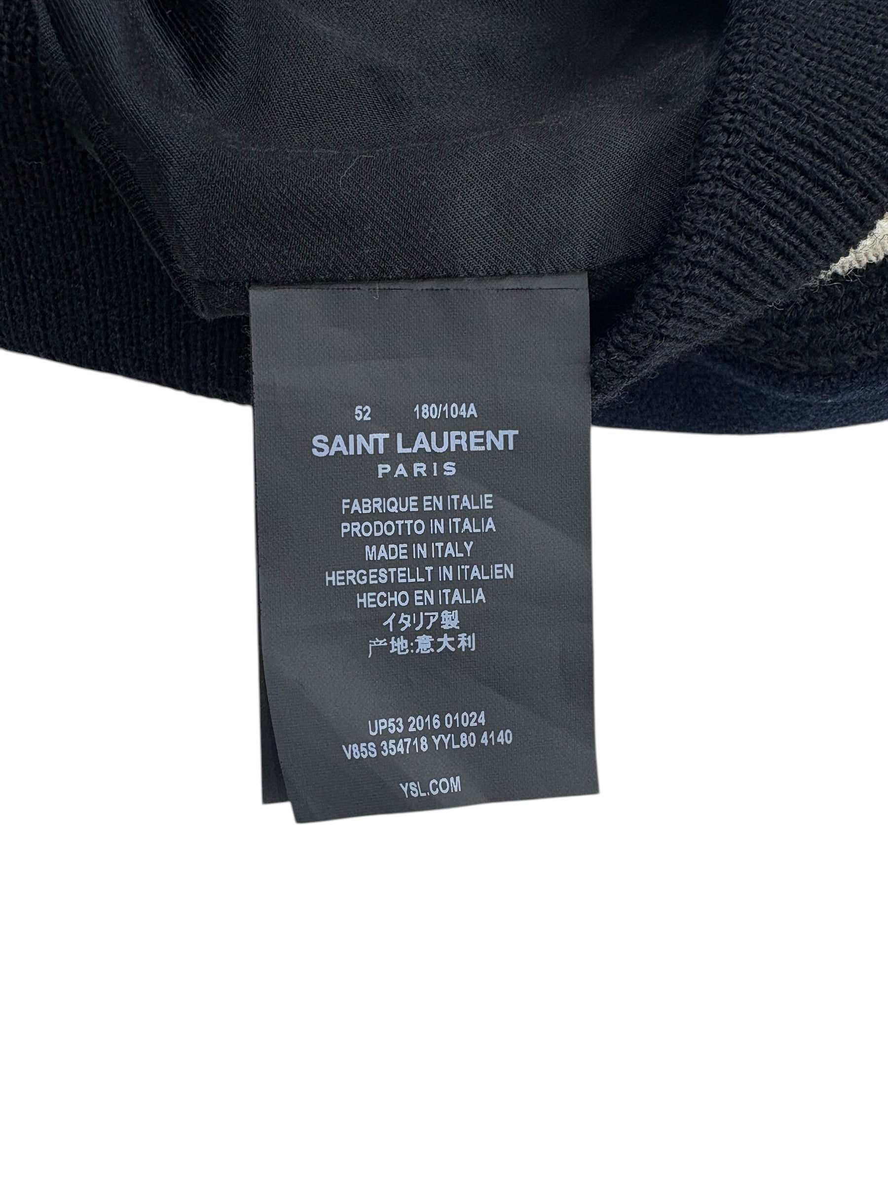 Saint Laurent Teddy Varsity Jacket