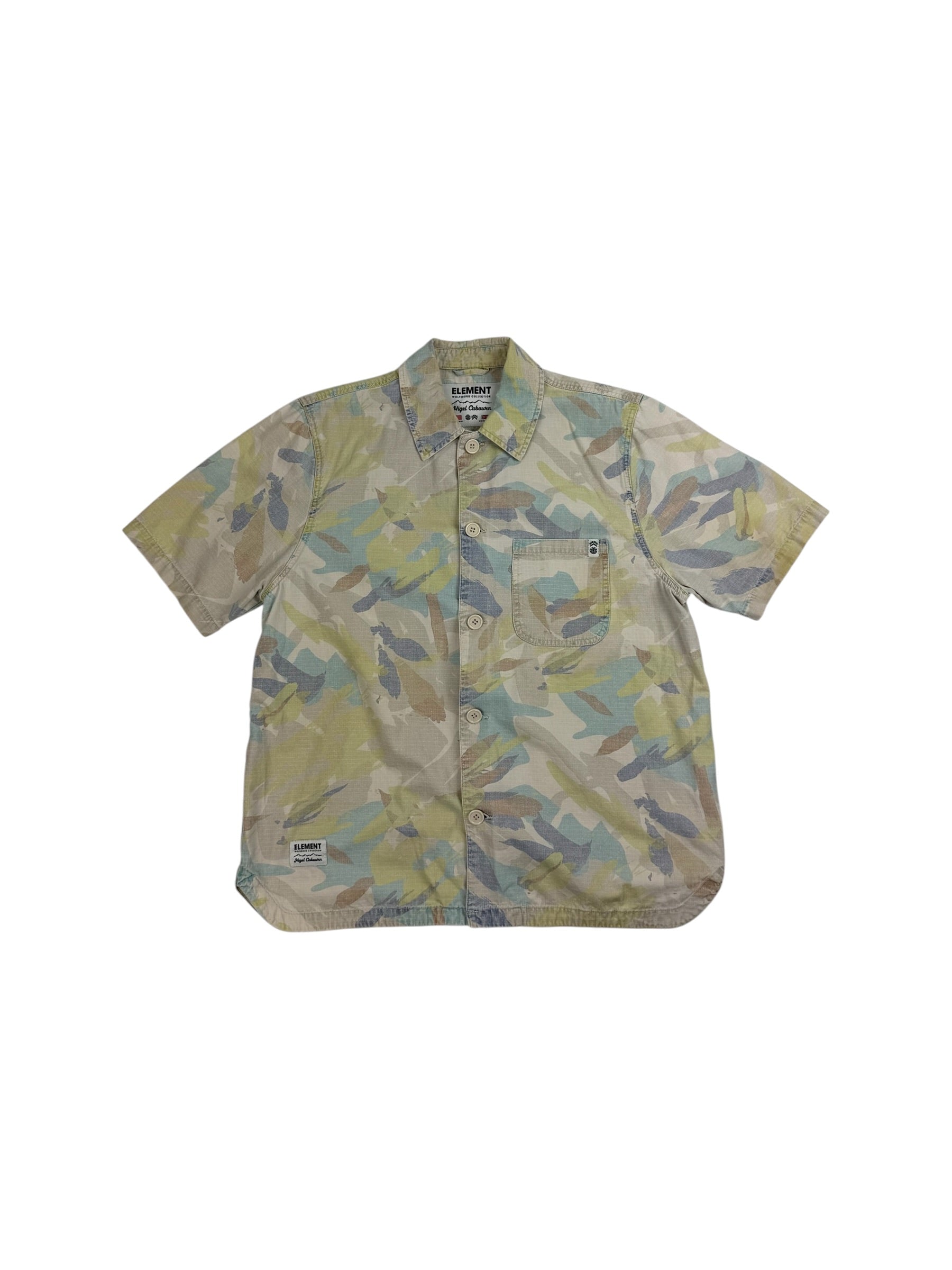 Nigel Cabourn Element Abstract Camo Summer Shirt