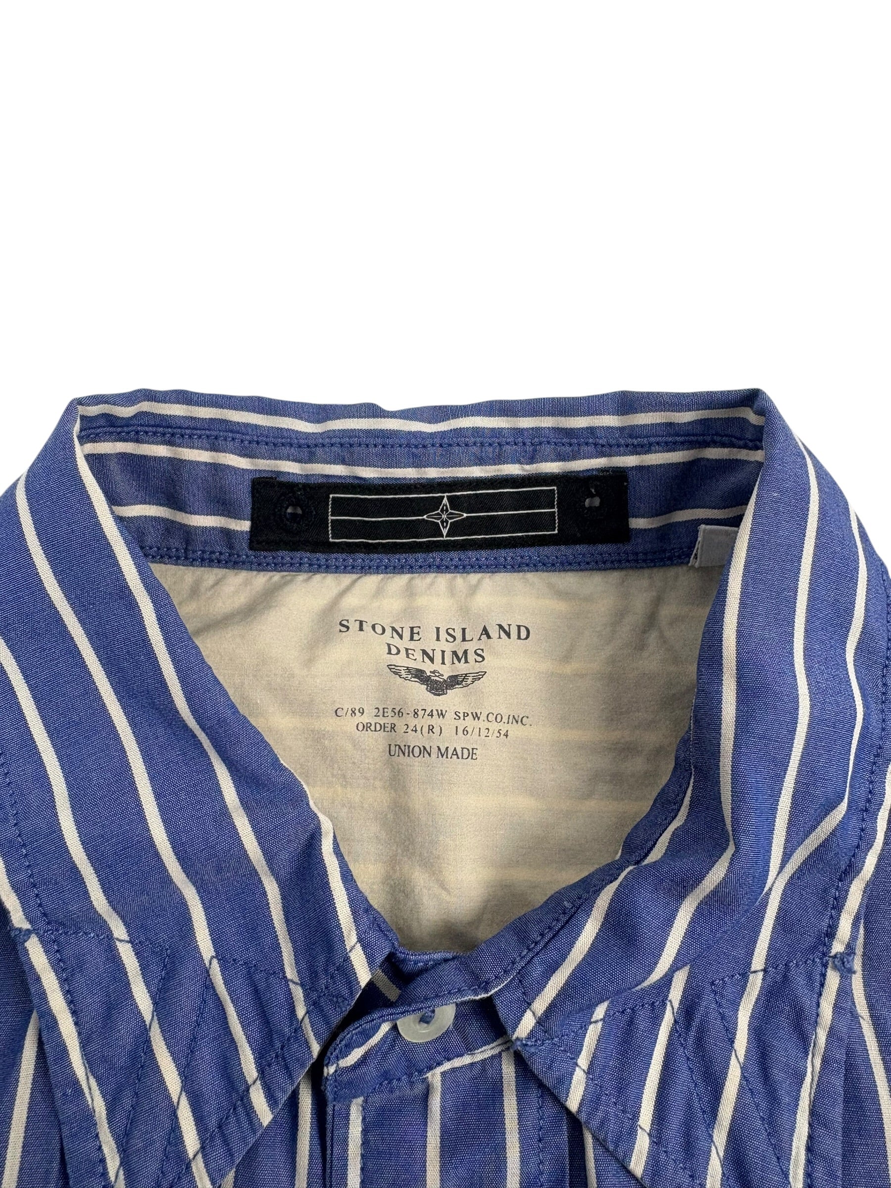Stone Island Denims SS08 Striped Shirt