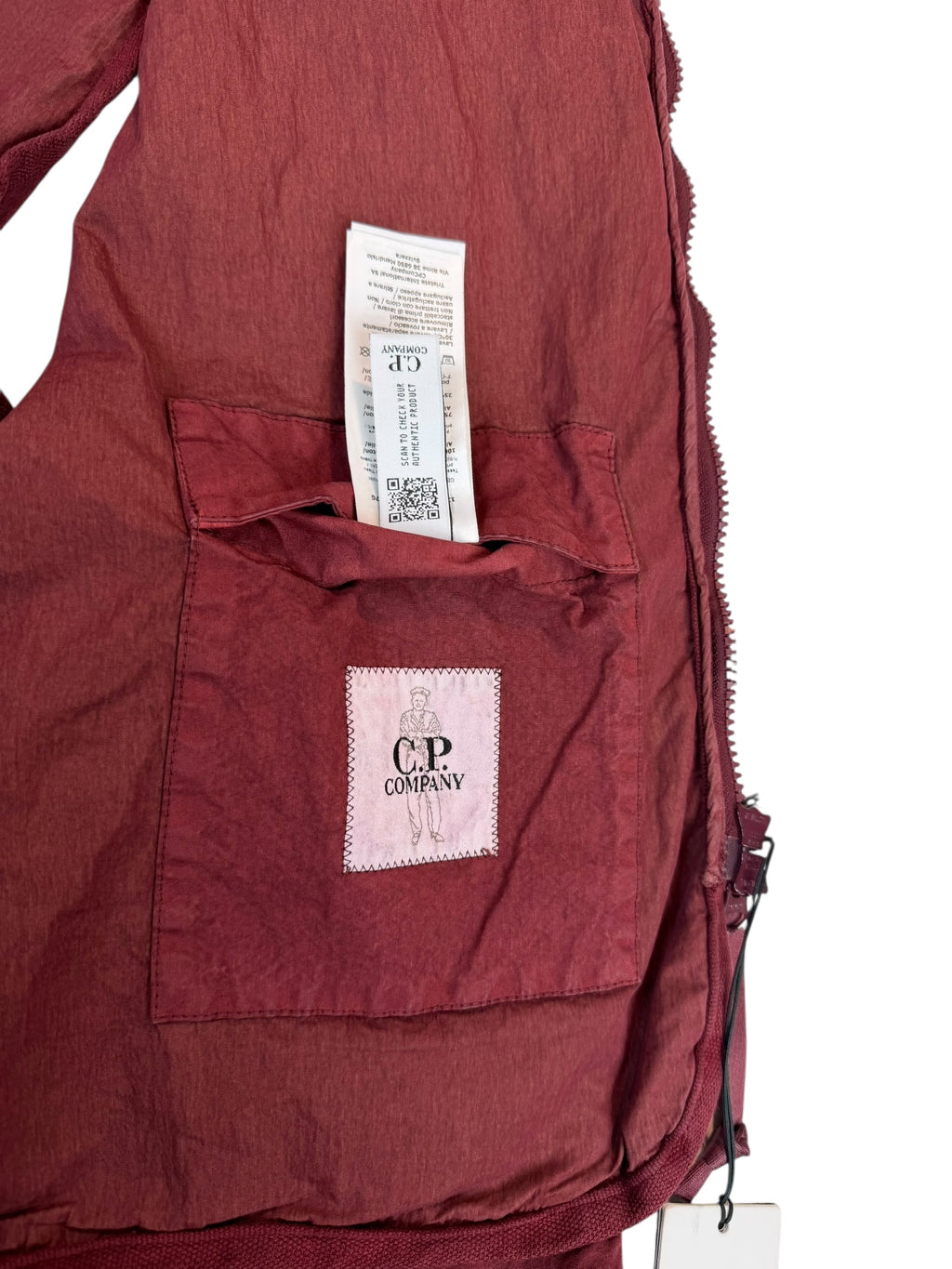 C.P. Company Ba-Tic Wax Utility Vest