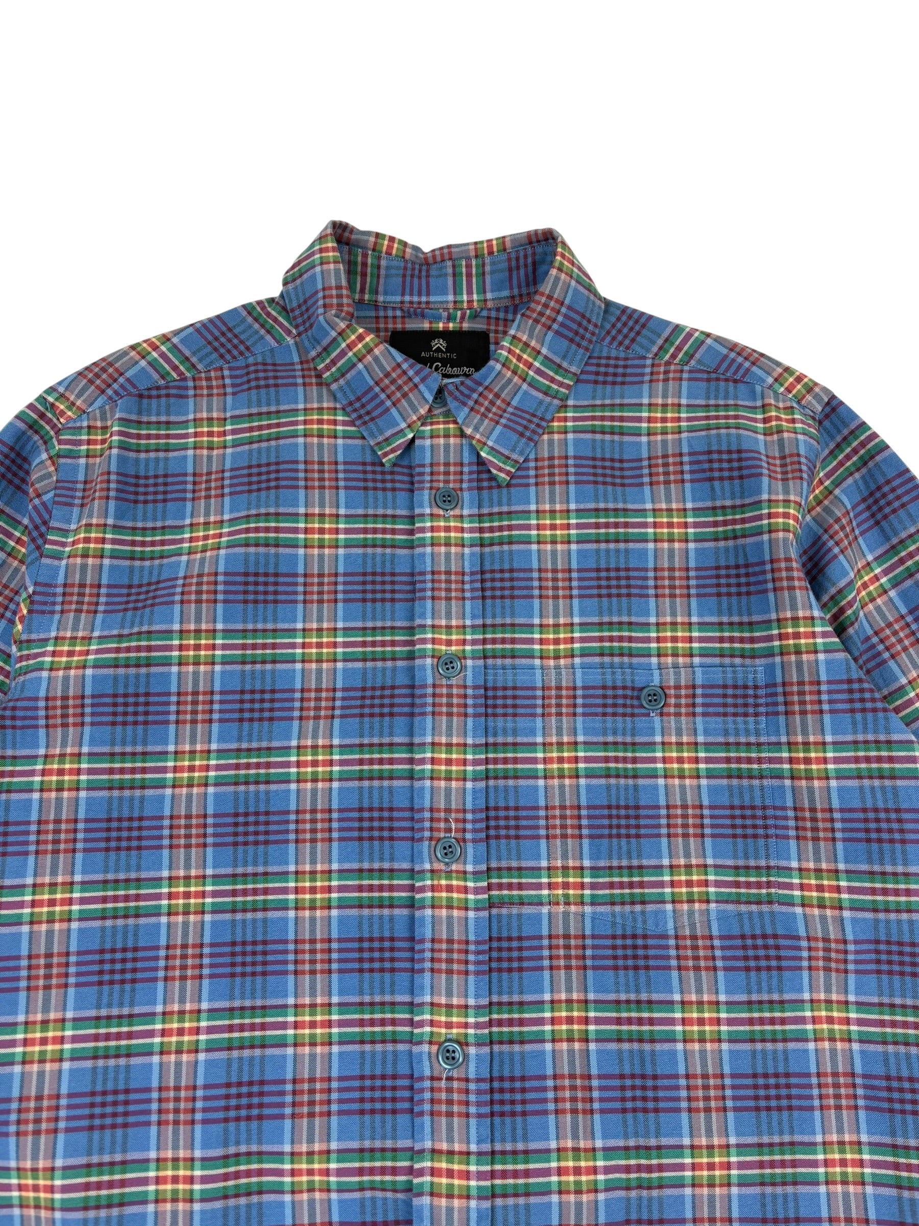 Nigel Cabourn Authentic Long Sleeve Checked Shirt