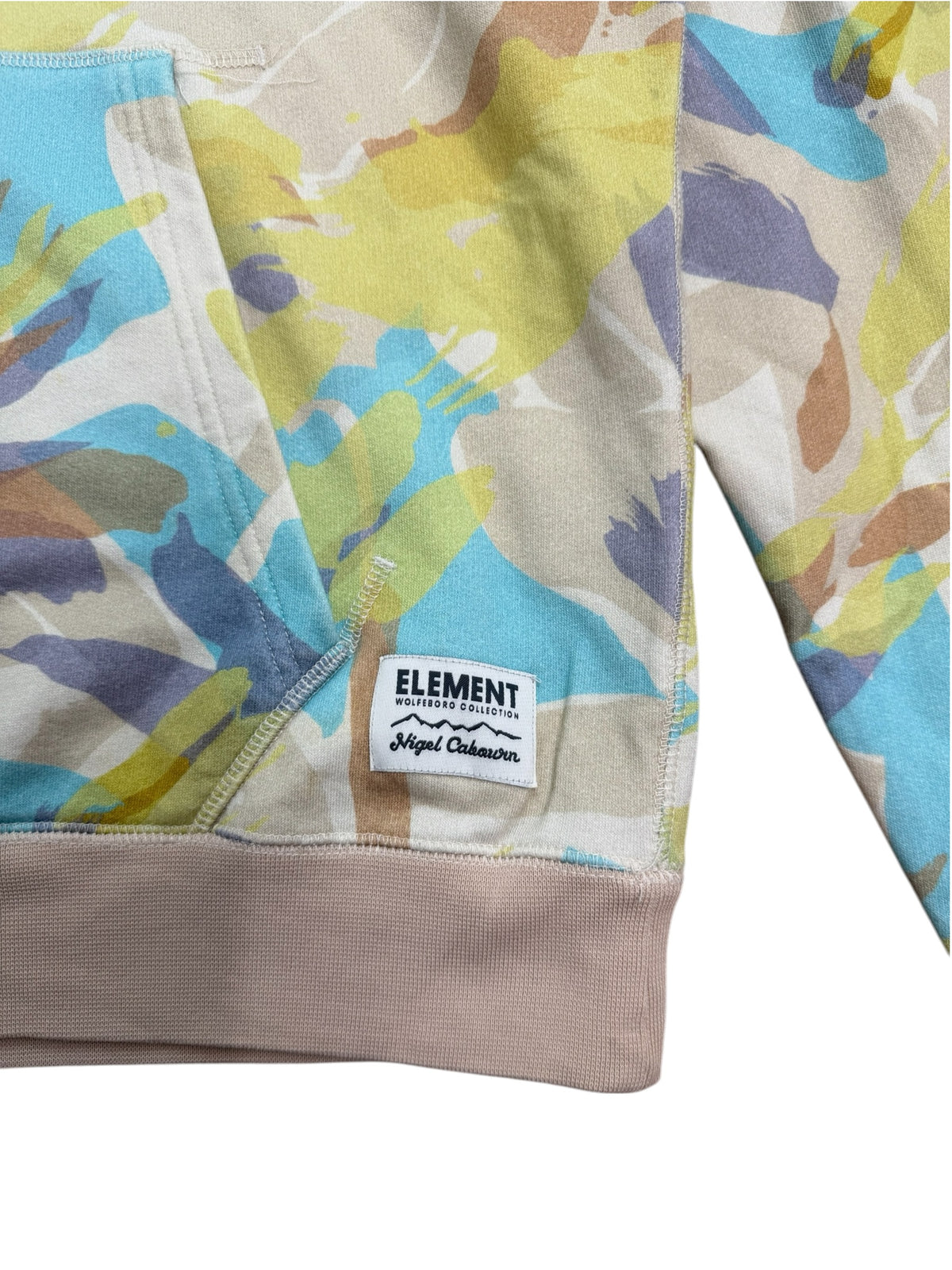 Nigel Cabourn Element Abstract Camo Hoodie