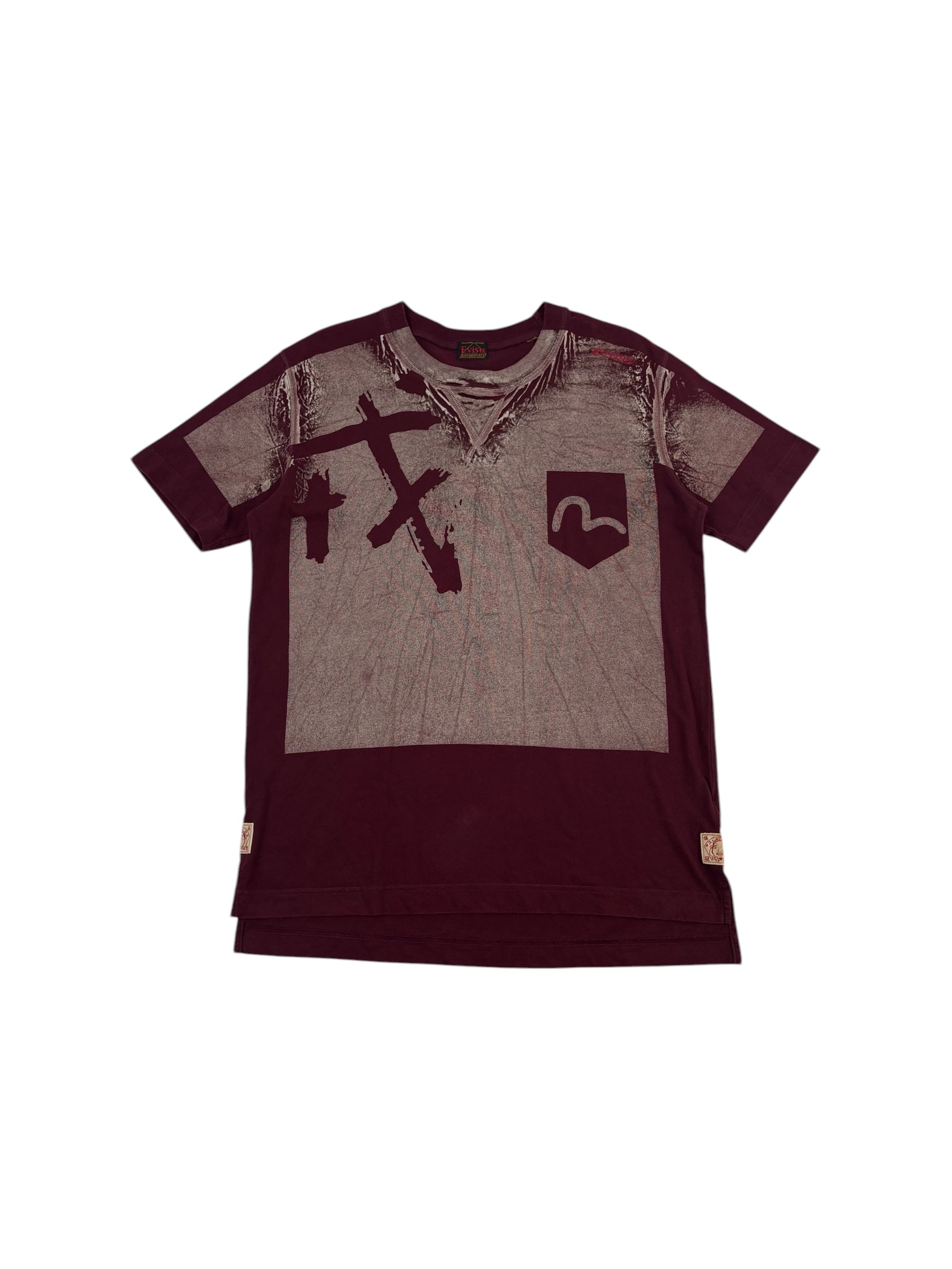 Evisu Graphic Print T-Shirt