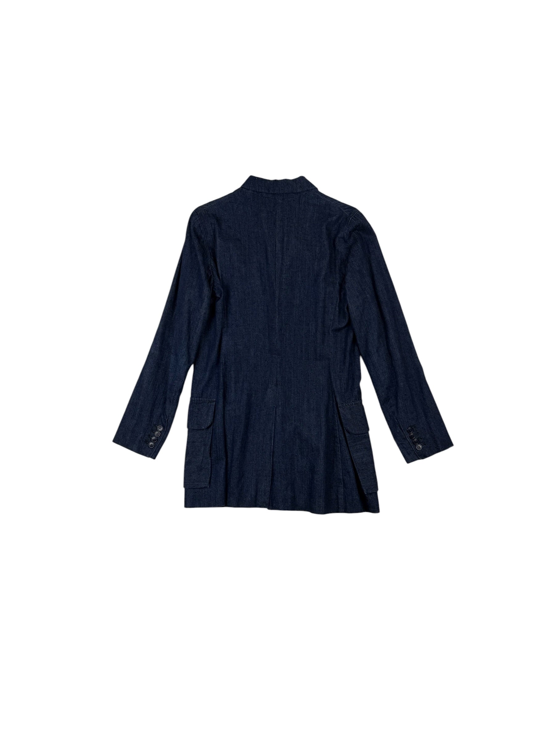 Nigel Cabourn Authentic Women Denim Long Blazer
