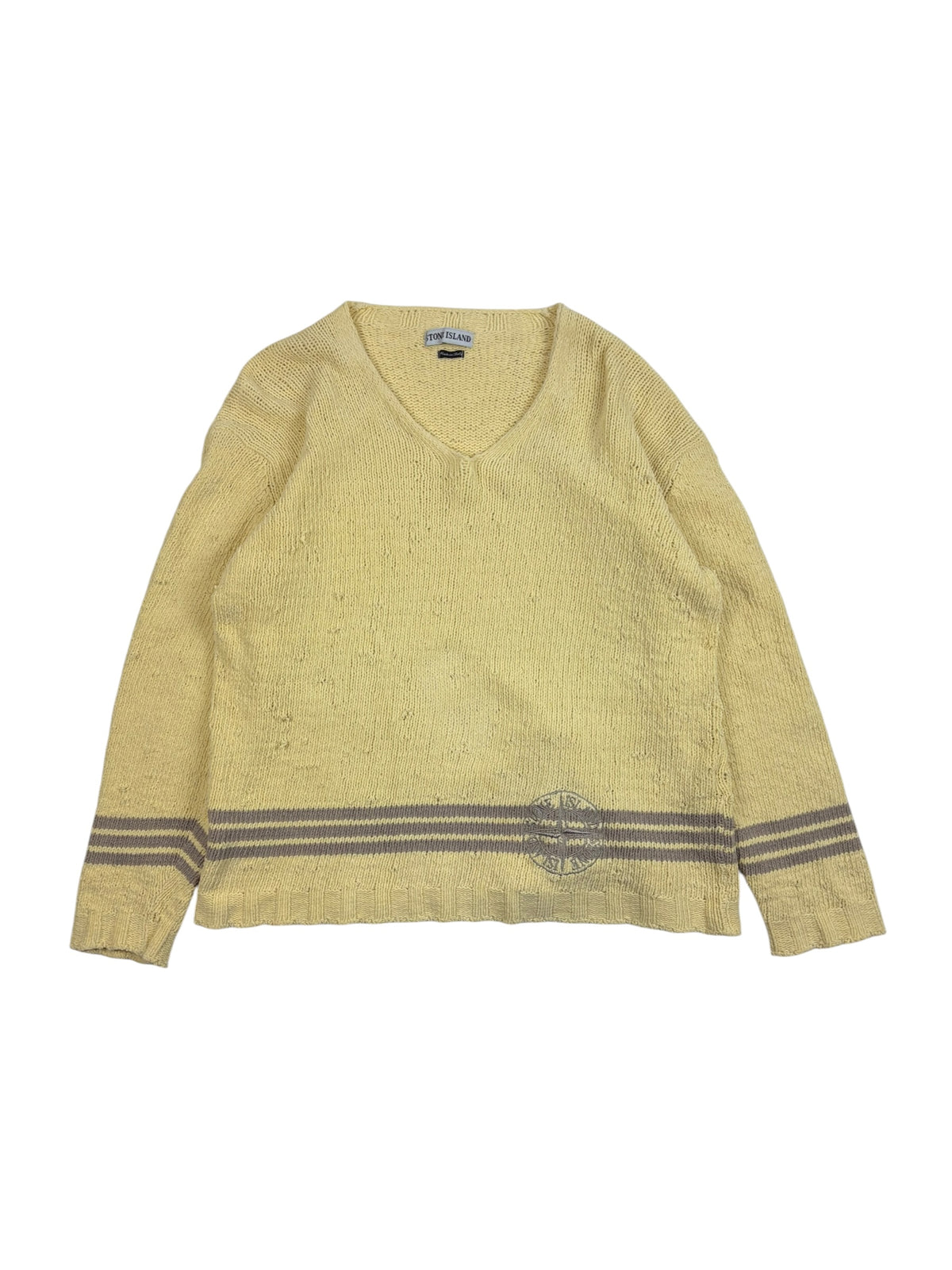 Stone Island SS96 Boat Neck Naval Knit Jumper