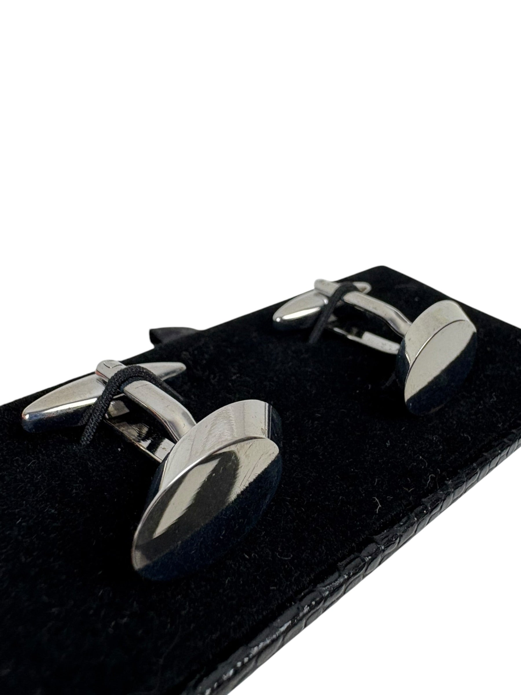Hawes & Curtis Silver Tone Cufflinks