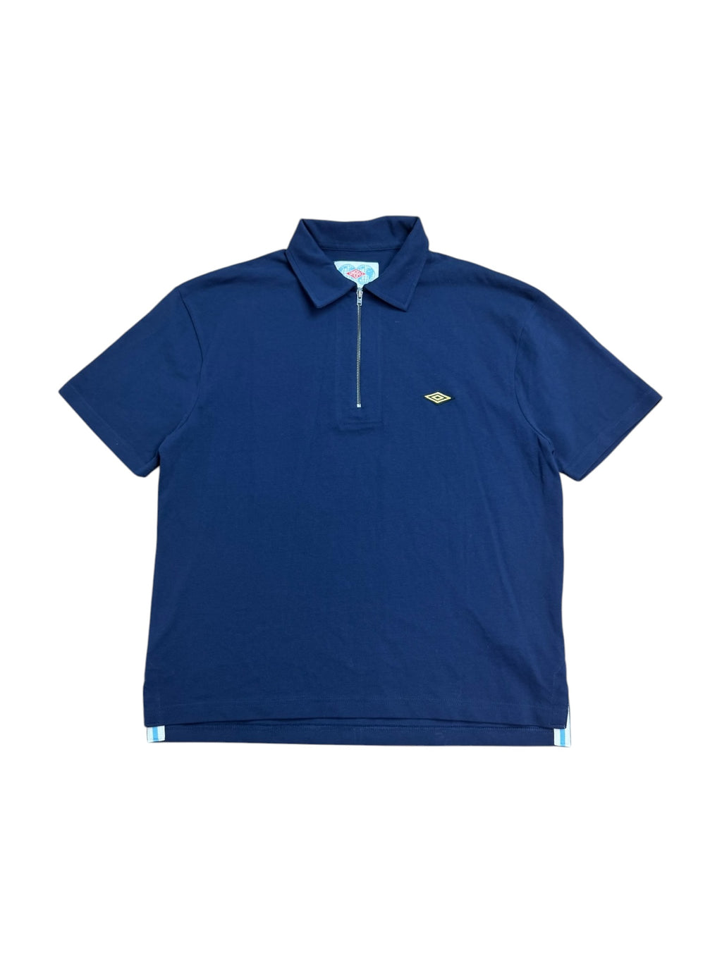 Nigel Cabourn x Umbro Half Zip Polo Shirt