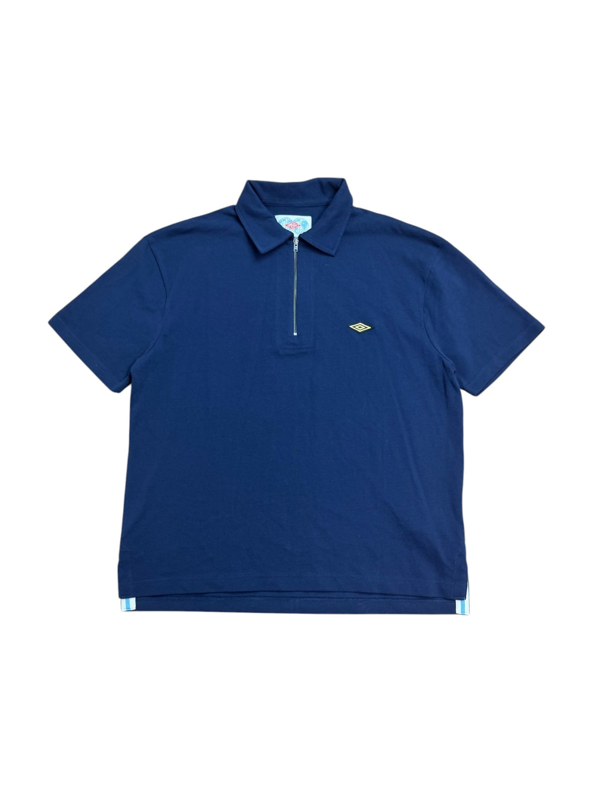 Nigel Cabourn x Umbro Half Zip Polo Shirt