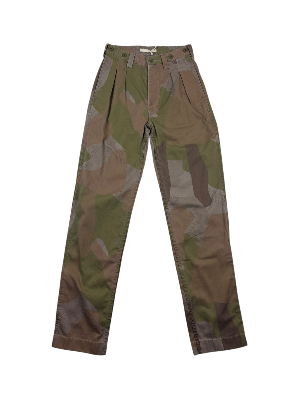 Nigel Cabourn Lybro Pleated Army Camo Pant