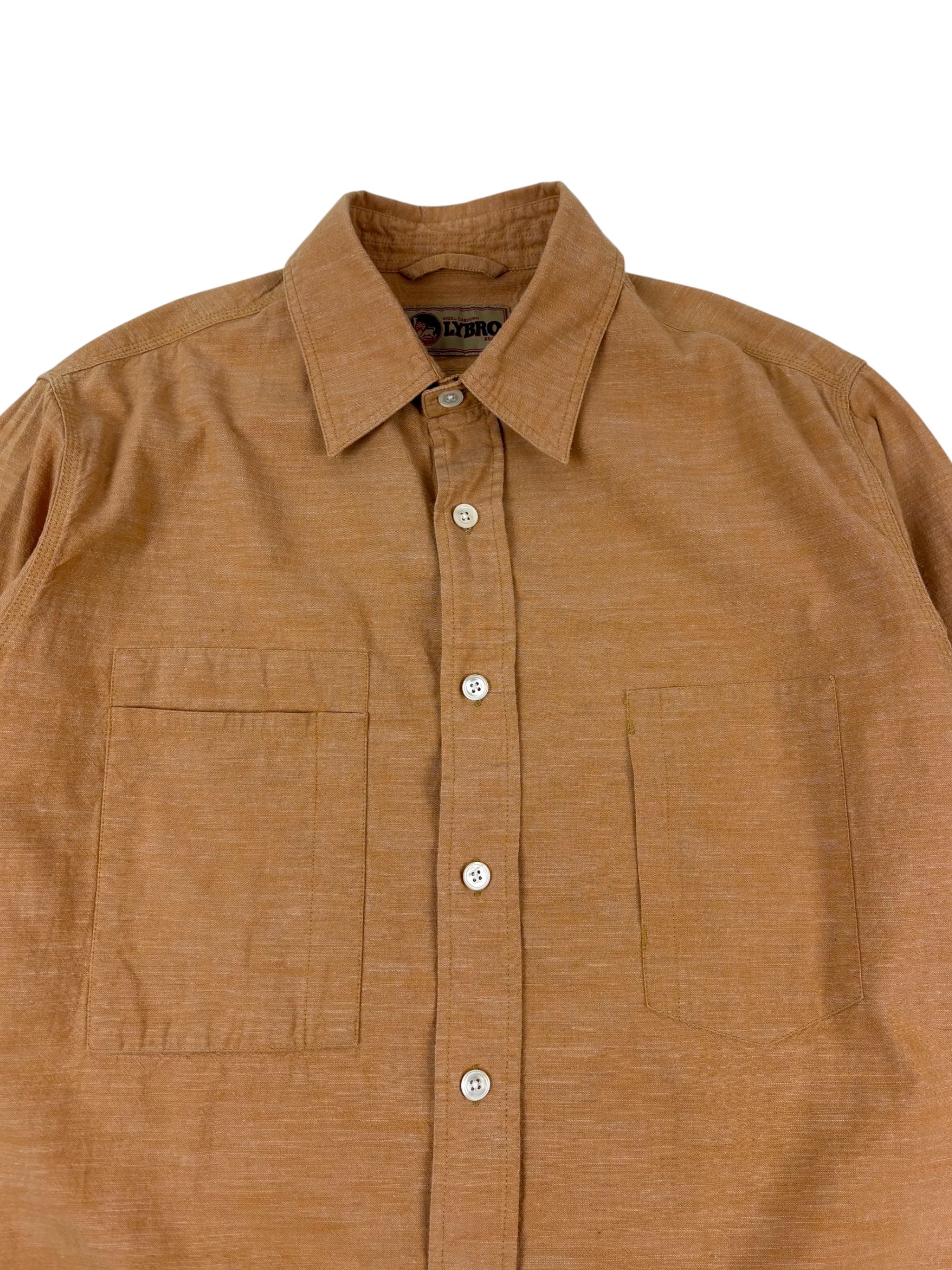 Nigel Cabourn Lybro Japanese Chambray Work Shirt