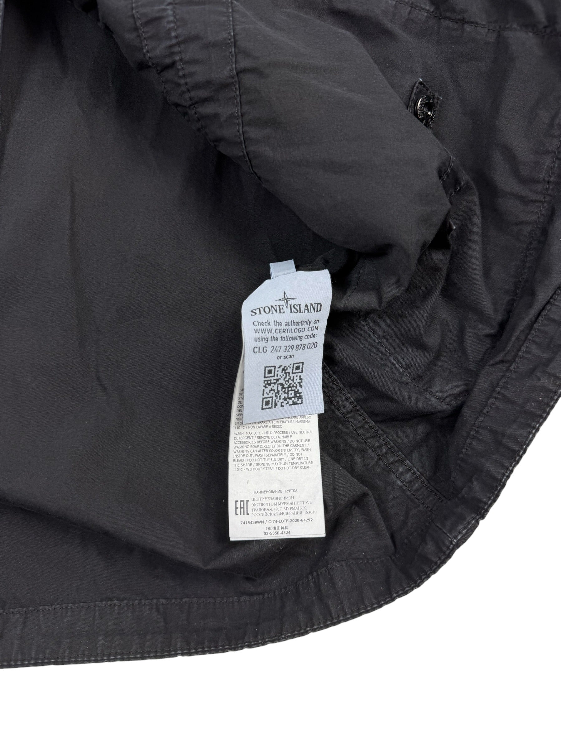 Stone Island Tela Smerigliata Jacket