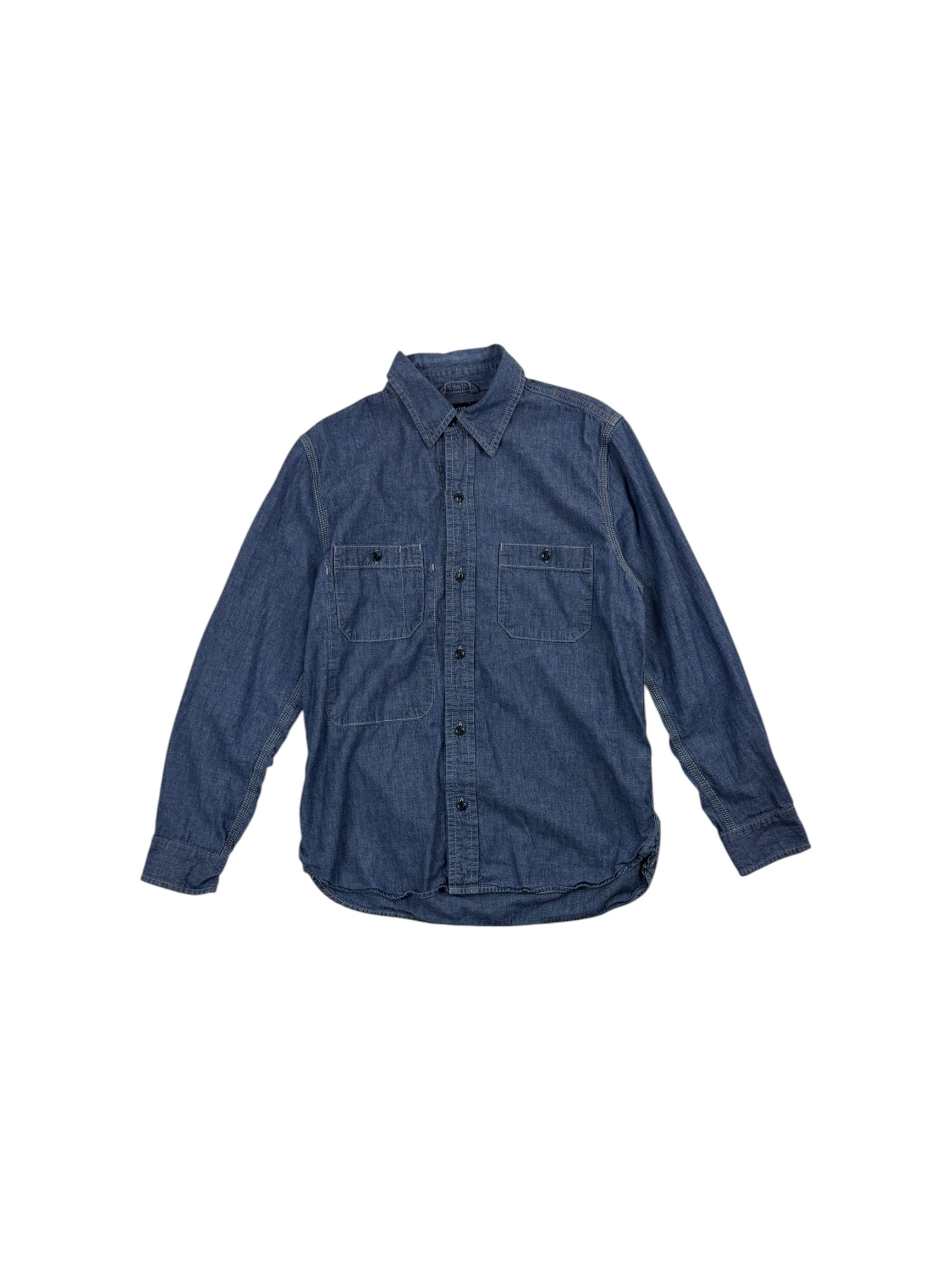 Nigel Cabourn Lybro Chambray Work Shirt