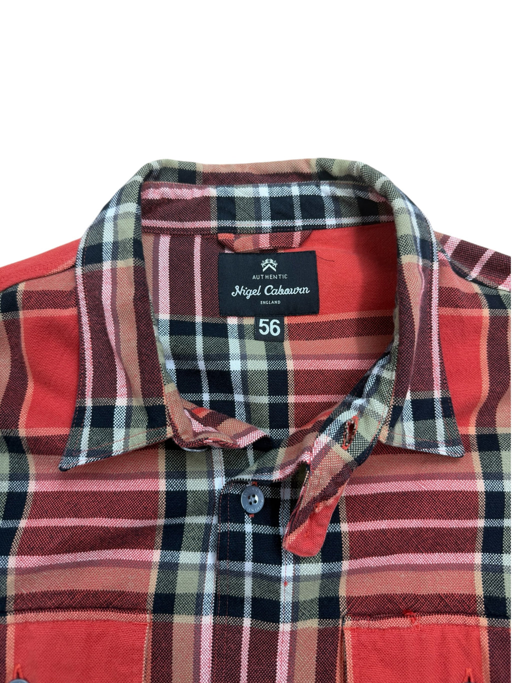 Nigel Cabourn Authentic Tartan Four Pocket Overshirt