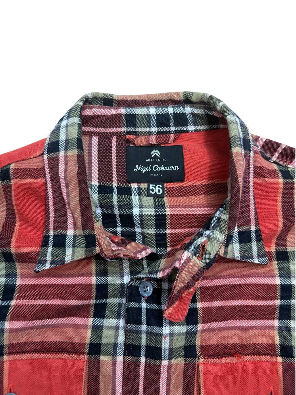 Nigel Cabourn Authentic Tartan Four Pocket Overshirt