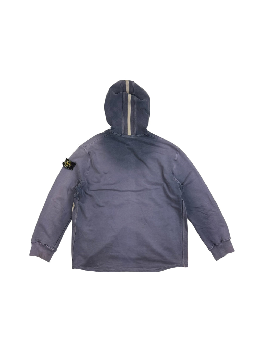 Stone Island SS96 Cotton Zipped Spellout Hoodie