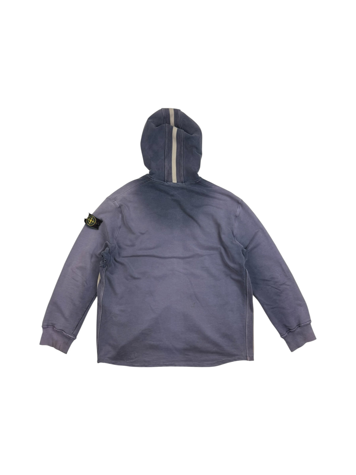 Stone Island SS96 Cotton Zipped Spellout Hoodie