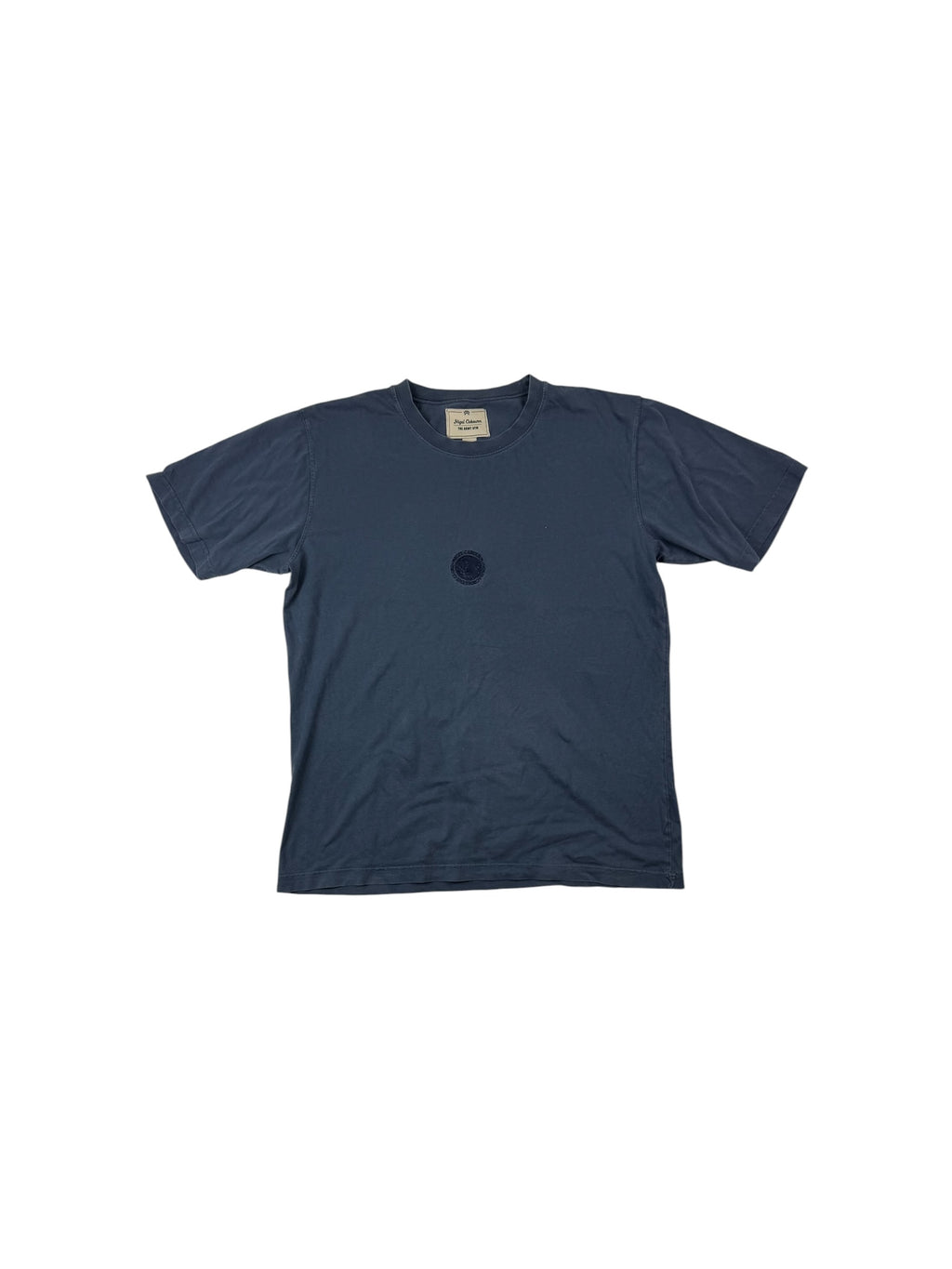 Nigel Cabourn Army Gym Embroidered Globe T-Shirt
