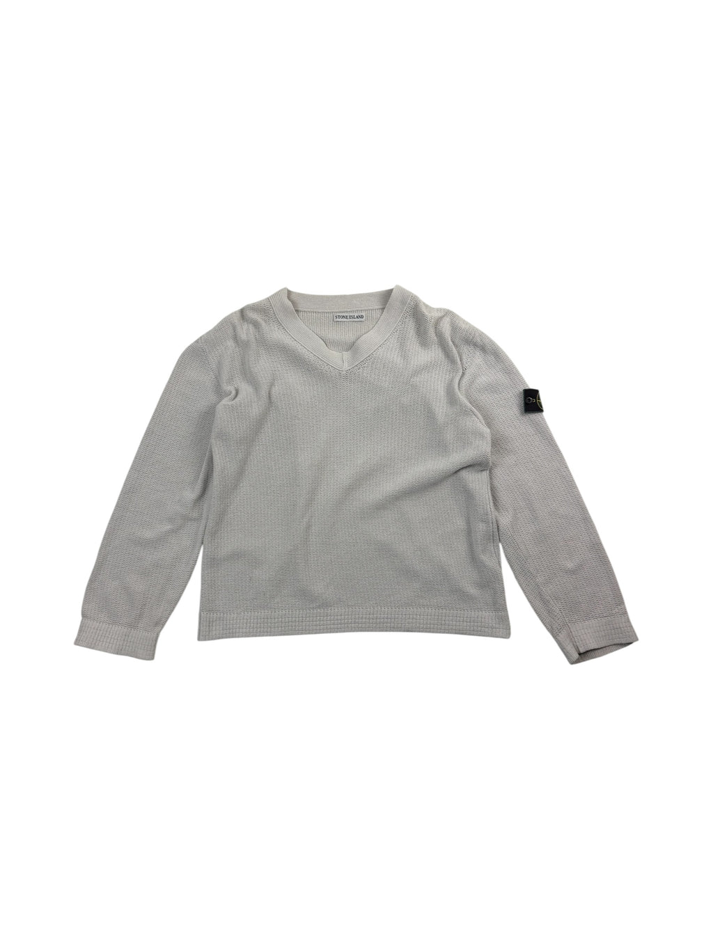 Stone Island AW99 Chenille Knit V-Neck Sweater