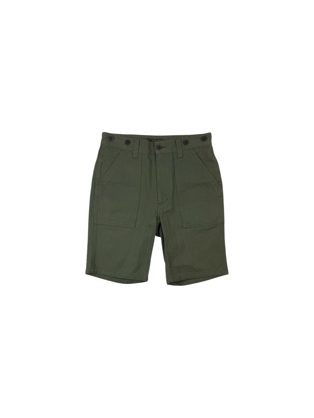 Nigel Cabourn Mainline Herringbone Utility Shorts